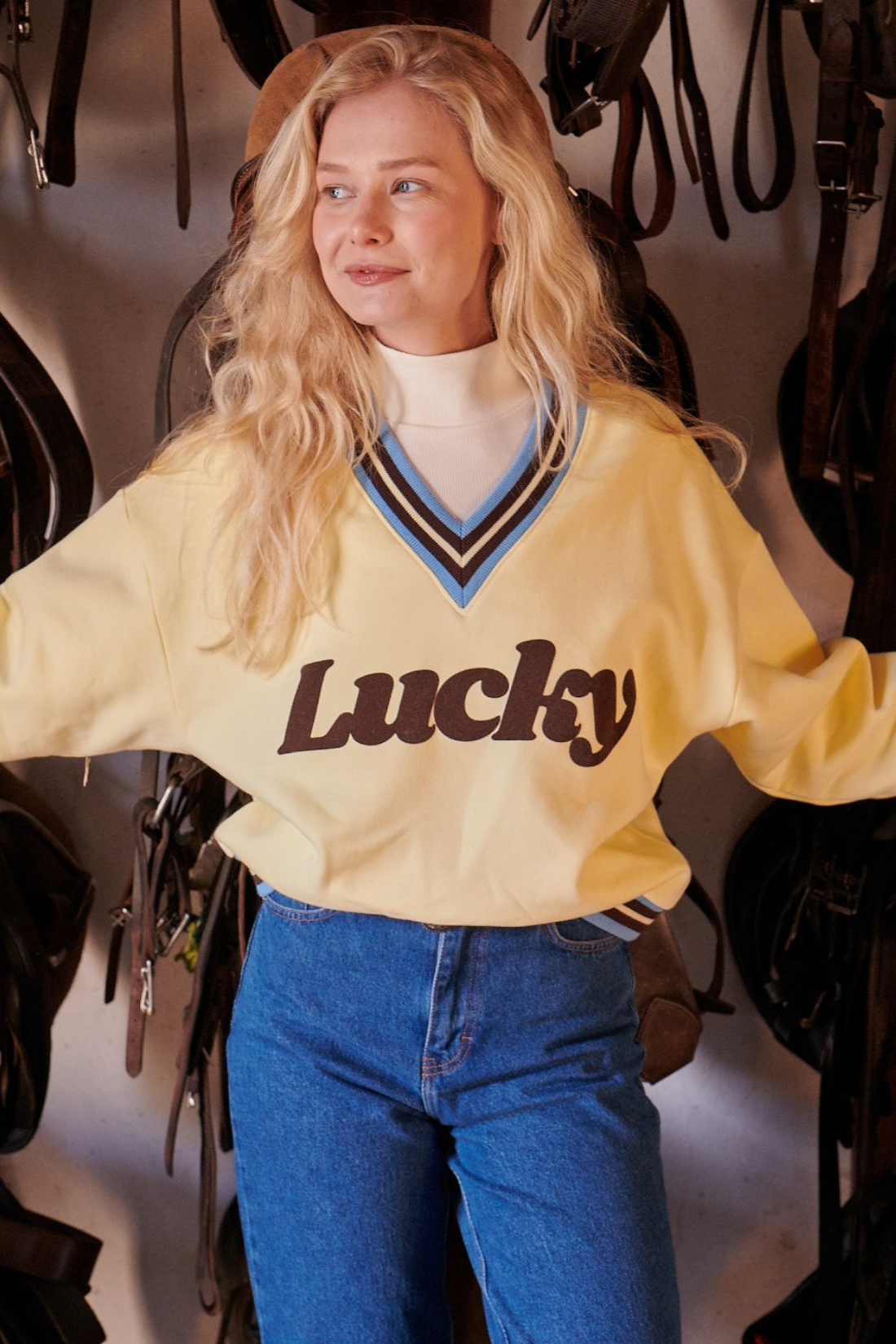 BLUZA LUCKY MASEŁKOWA