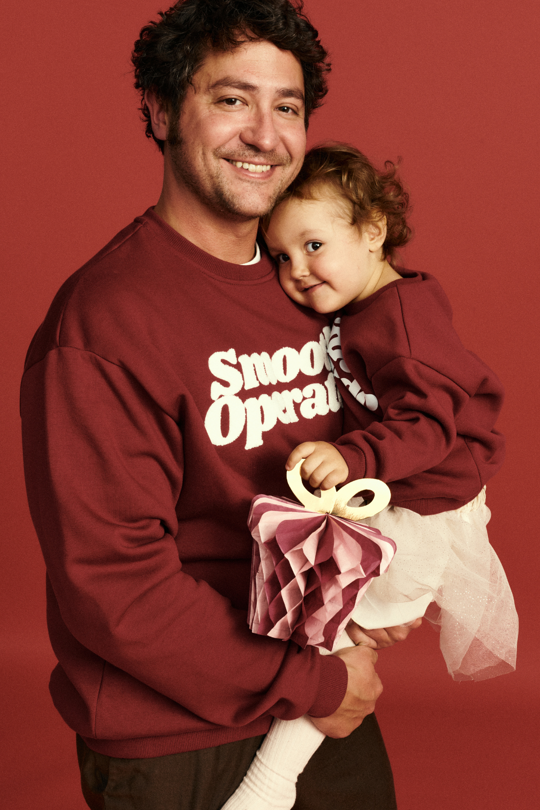 BLUZA SMOOTH BORDOWA - UNISEX