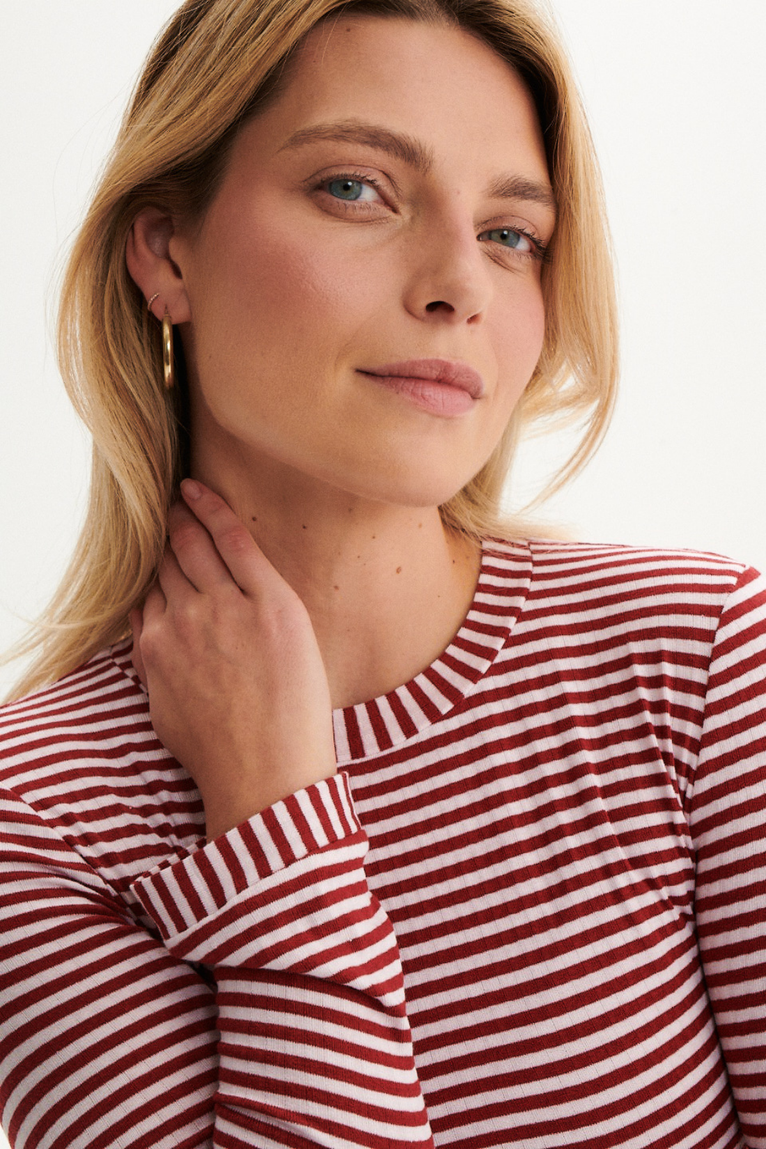 LONGSLEEVE COSI COSI STRIPPED BORDOWY