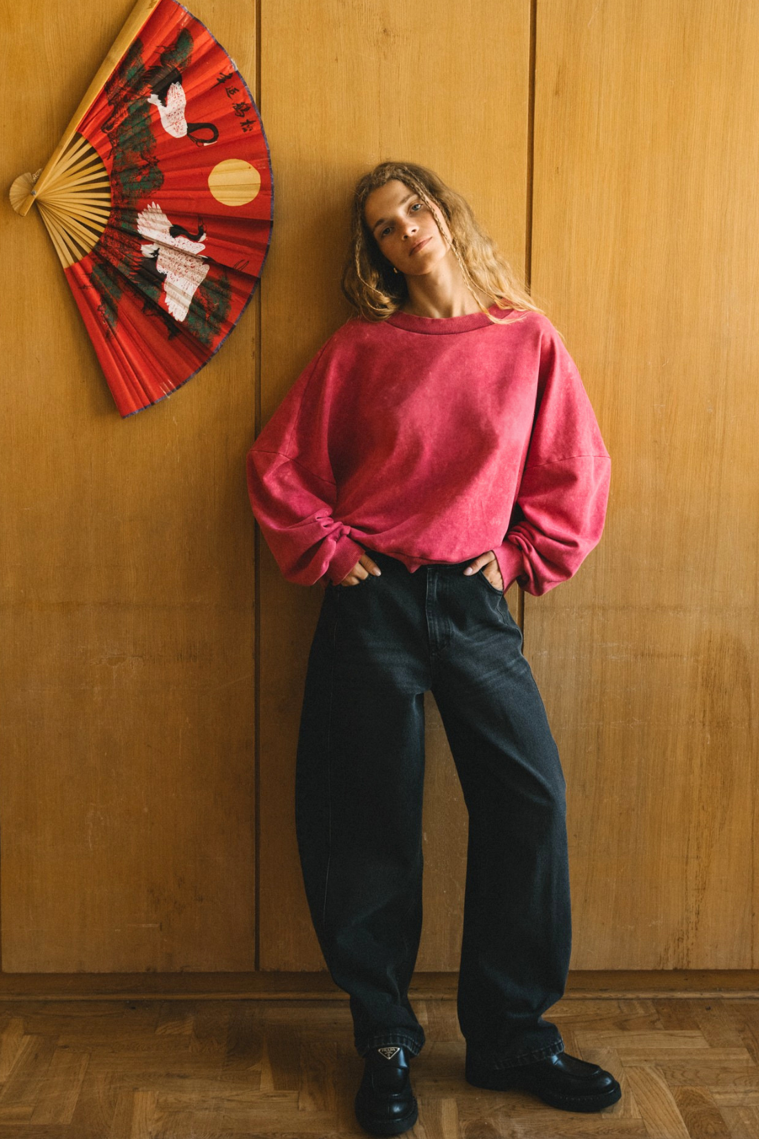 BLUZA DREAMY VINTAGE MALINOWA
