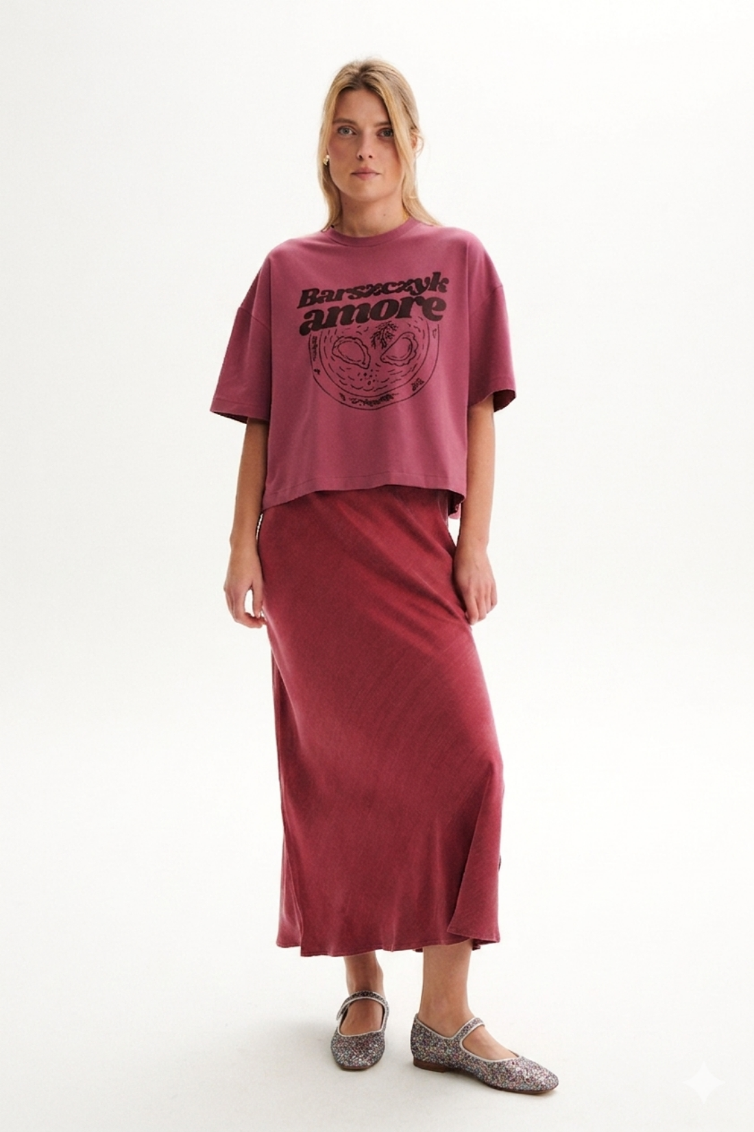 Bologna Raspberry Skirt