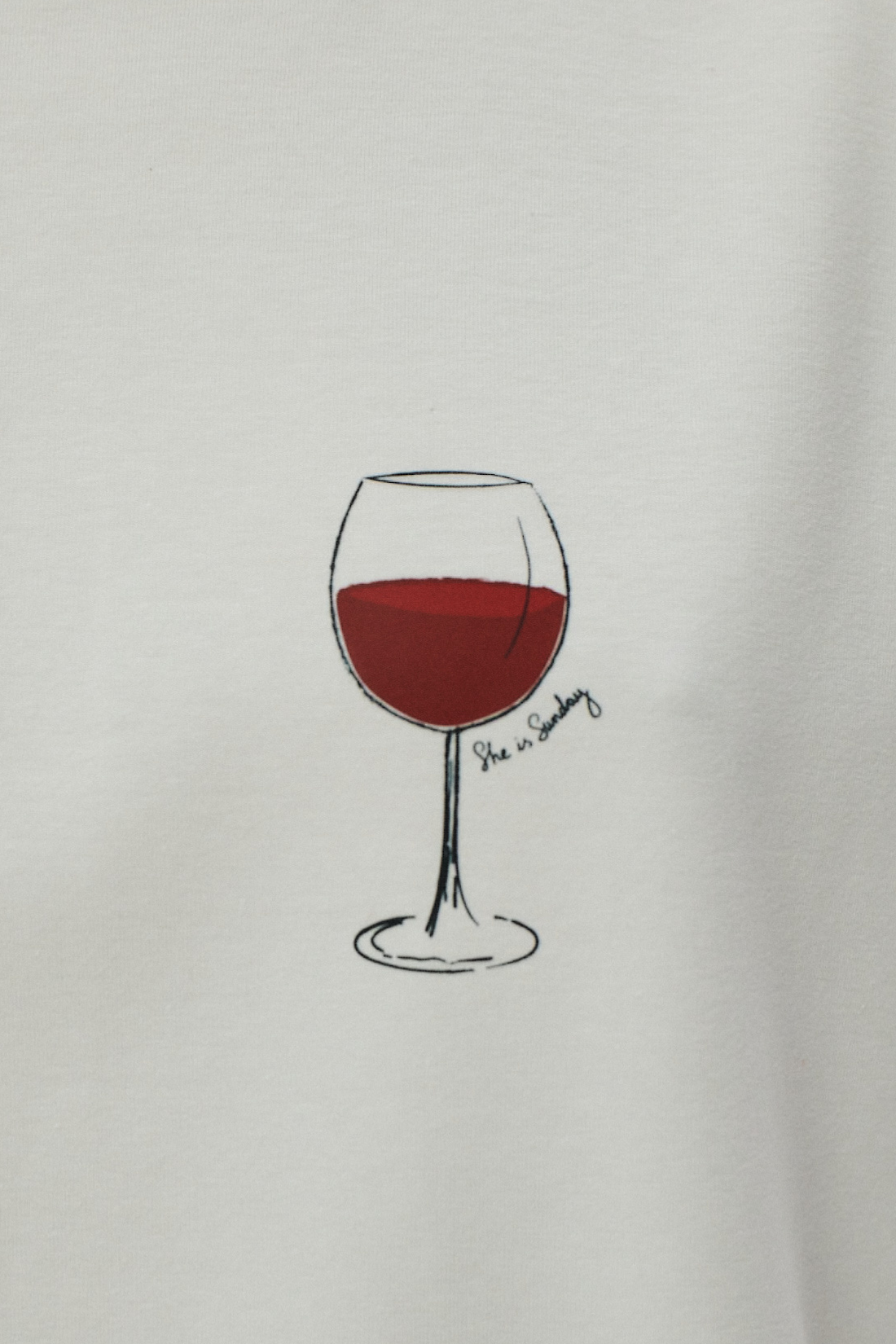 T-SHIRT DOLCE VINO ŚMIETANKOWY
