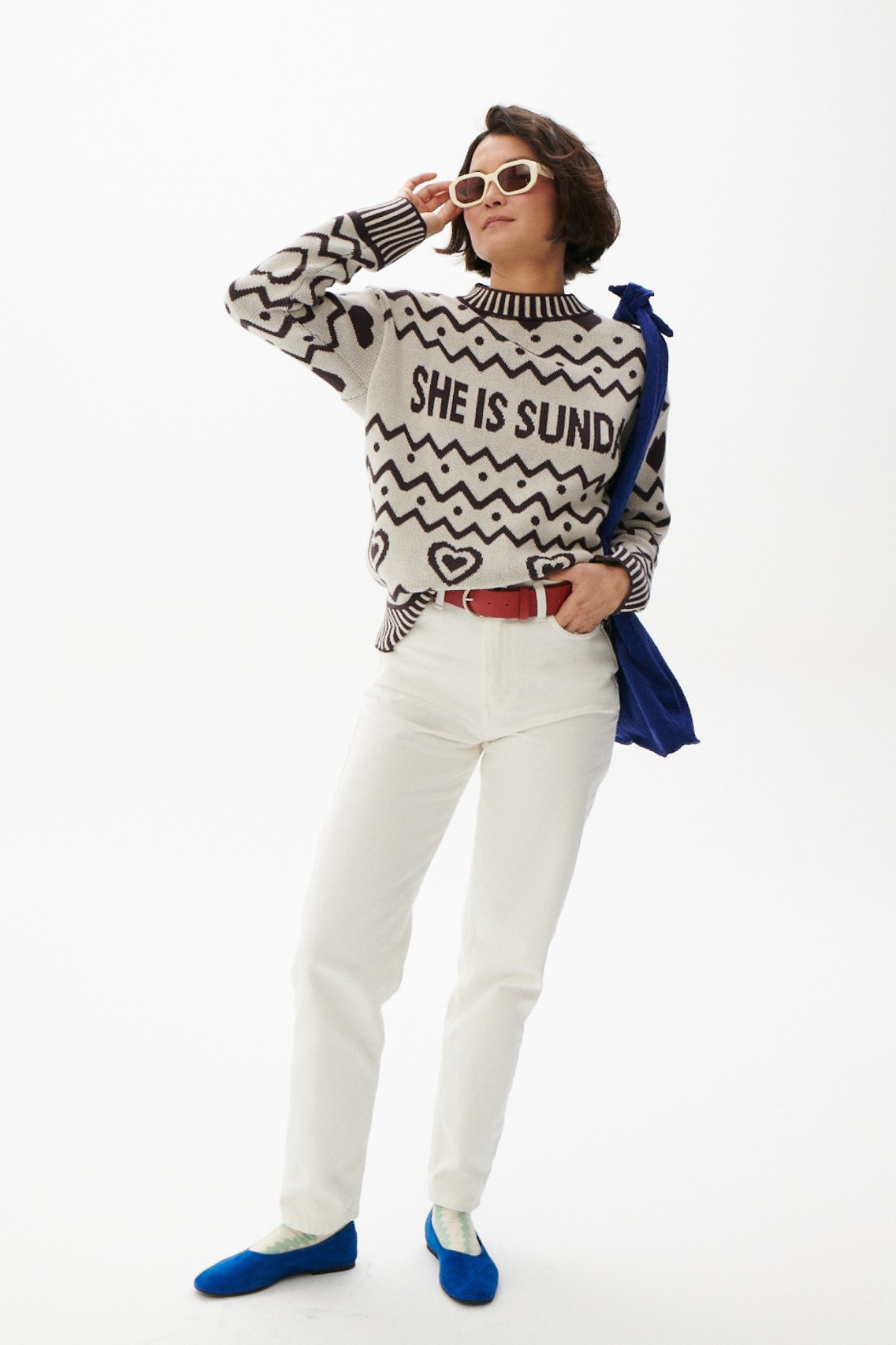 SPODNIE JEANSOWE FEMME NATURAL - TALL