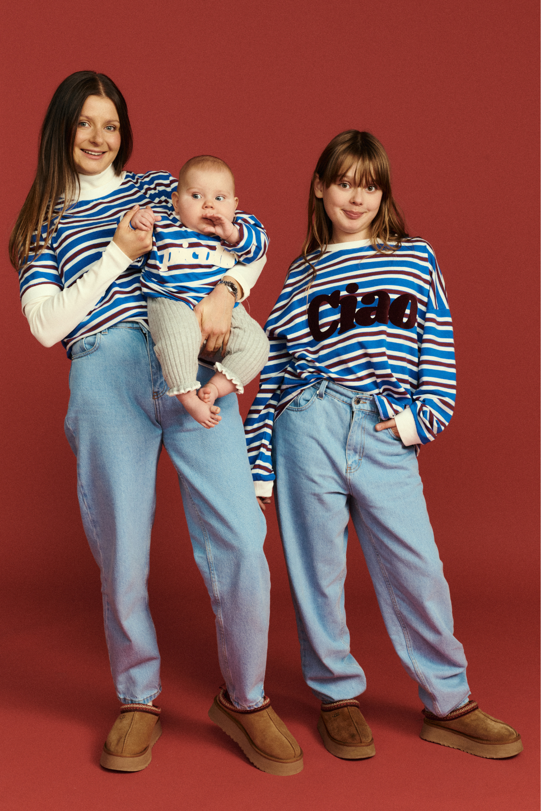 Piccolo Longsleeve with Stripes W