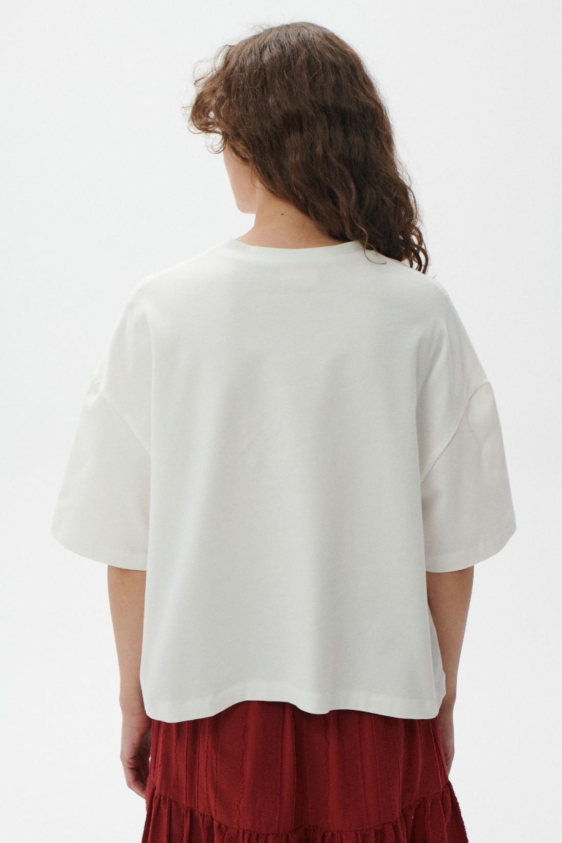 T-SHIRT DOLCE VINO ŚMIETANKOWY