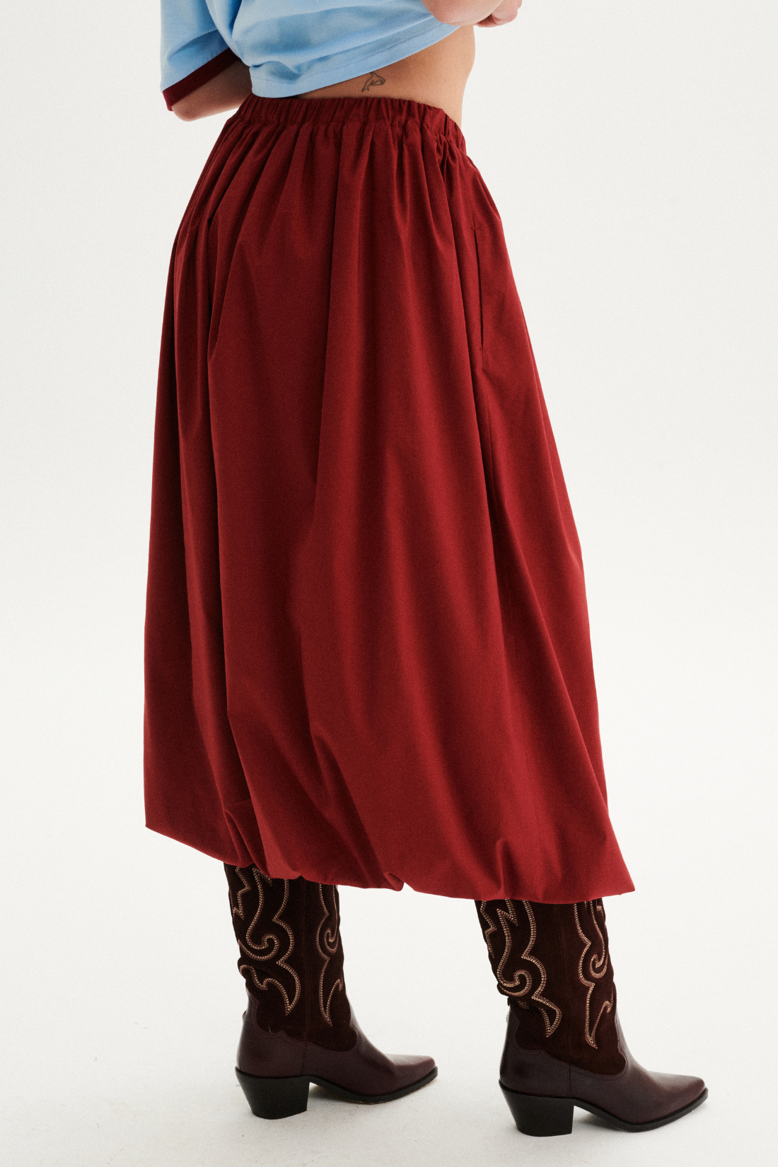 BALLERINA SKIRT CAPPUCINA MAROON