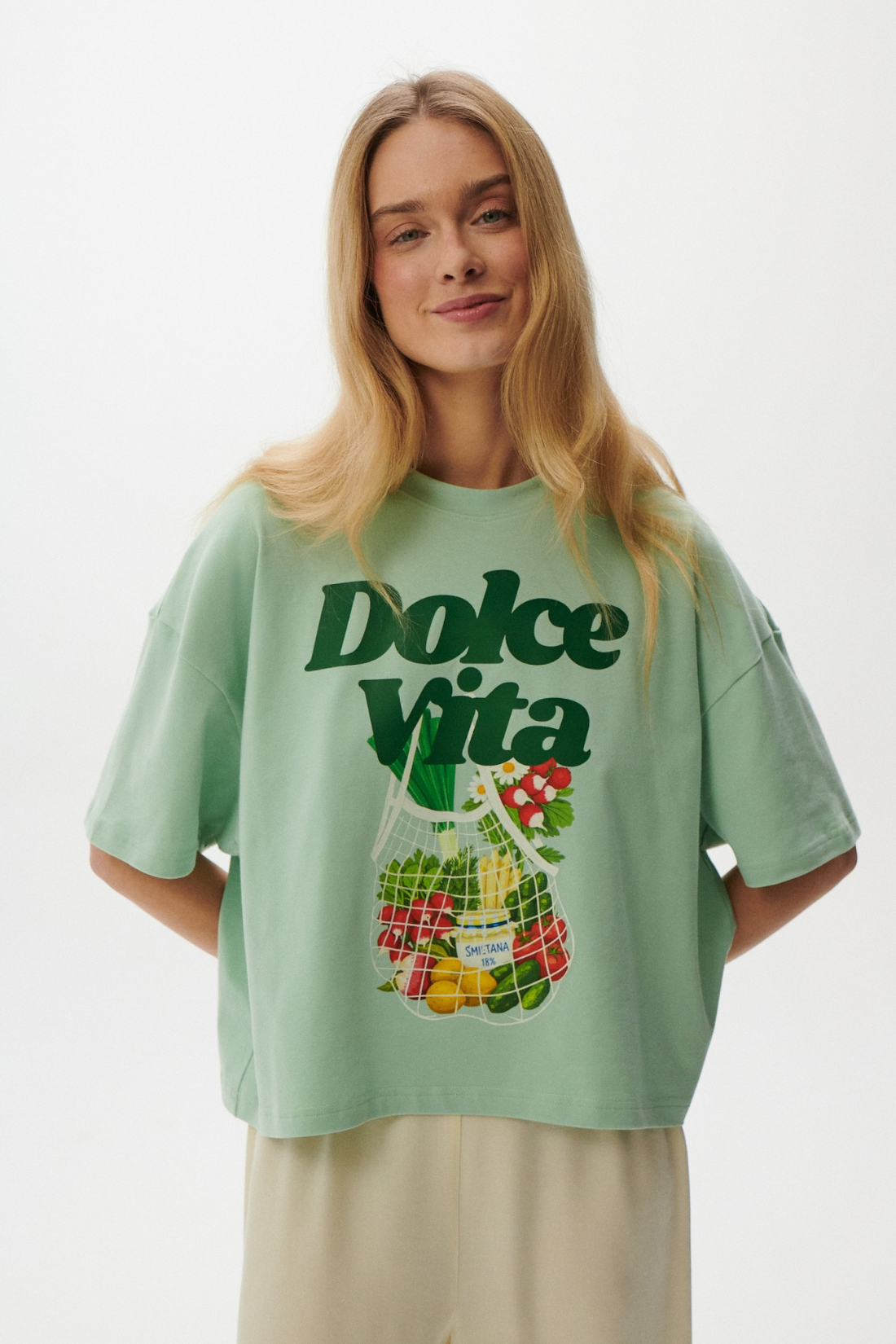 T-SHIRT WARZYWNIACZEK ZIELONY