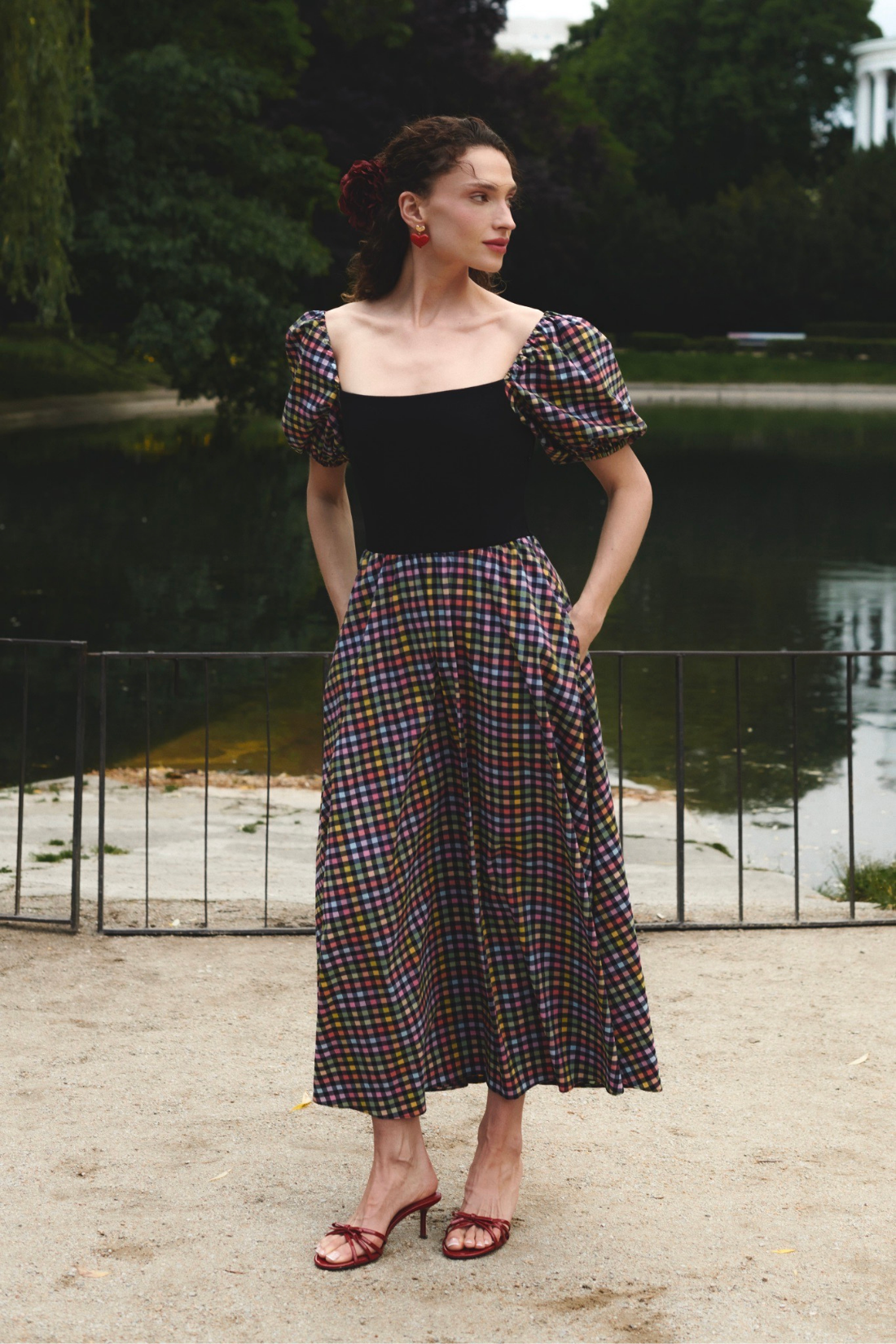 SUKIENKA PICNIC PRINT