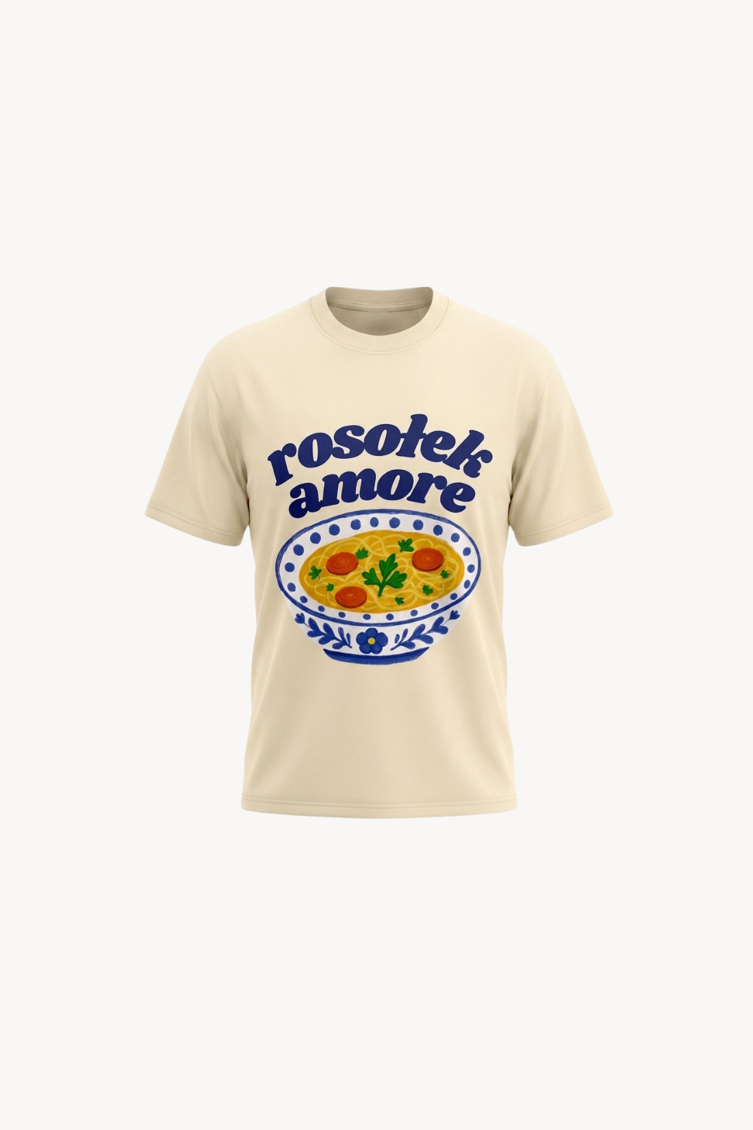 T-SHIRT ROSOŁEK AMORE MASEŁKOWY - UNISEX