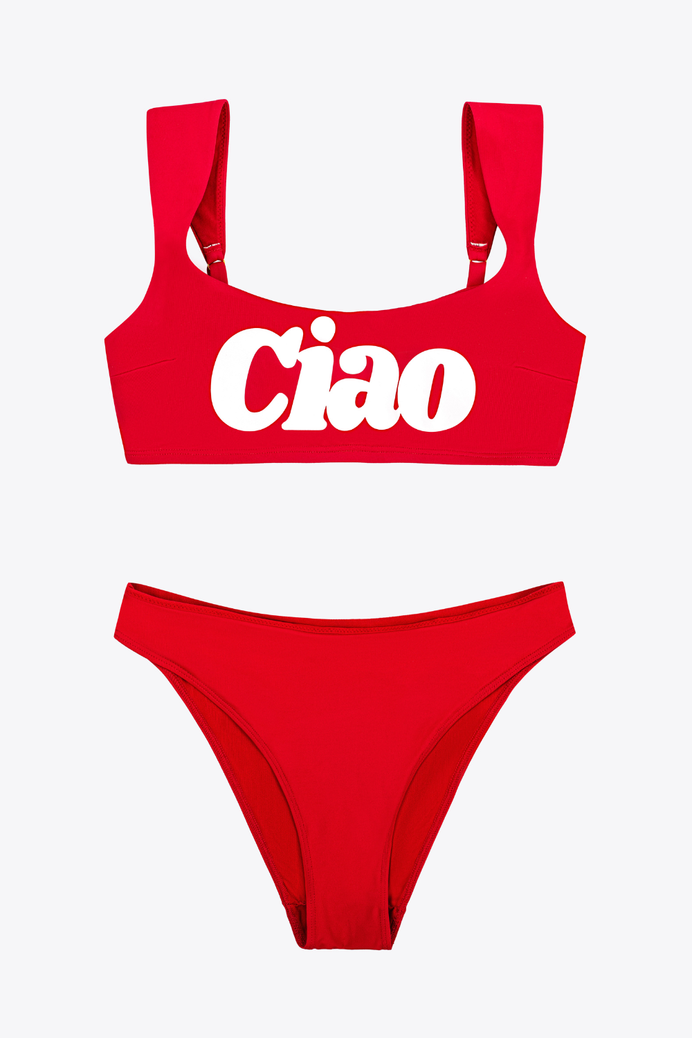 BIKINI BOTTOM HELLO RED