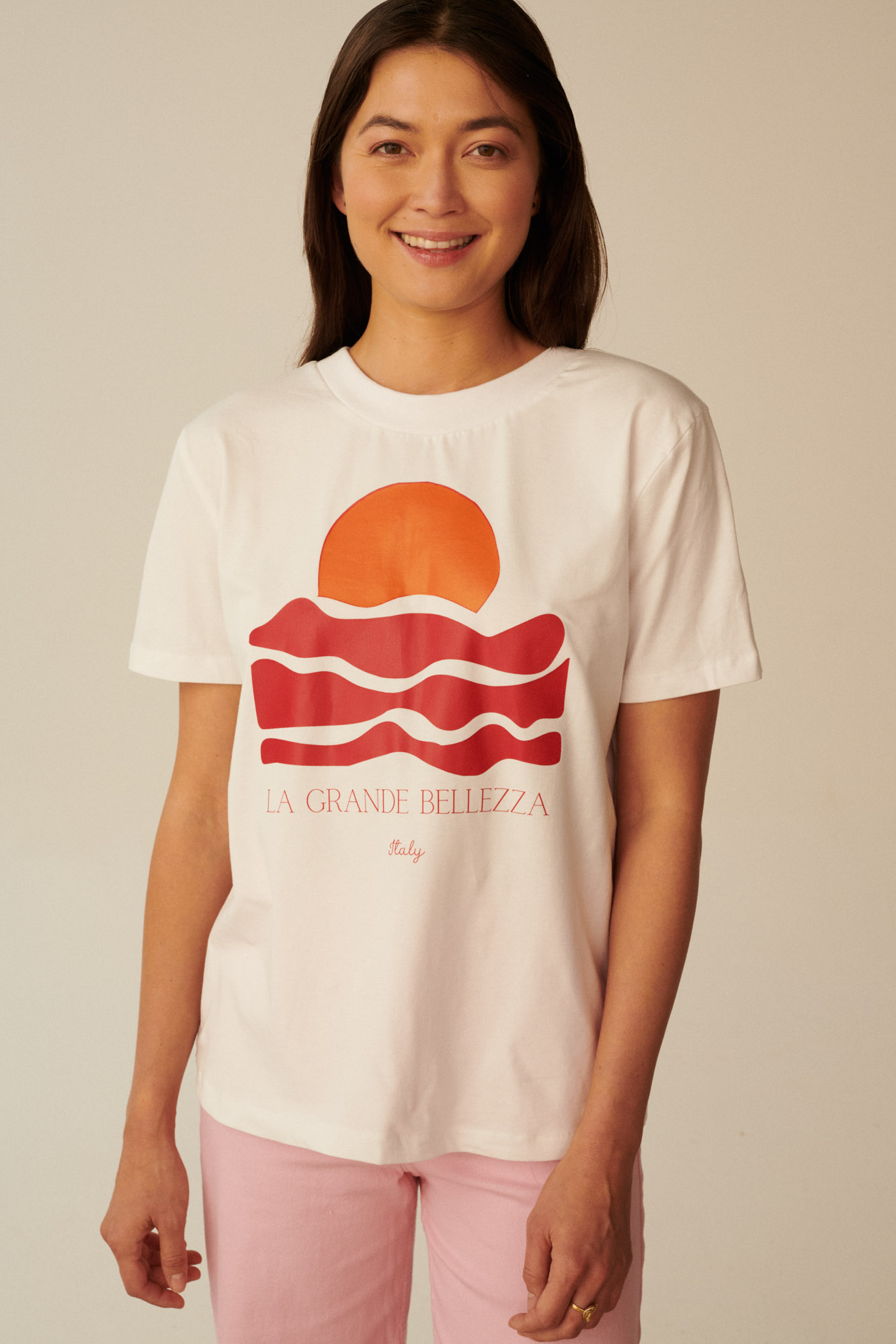T-SHIRT LA GRANDE BELLEZZA ITALIA WHITE