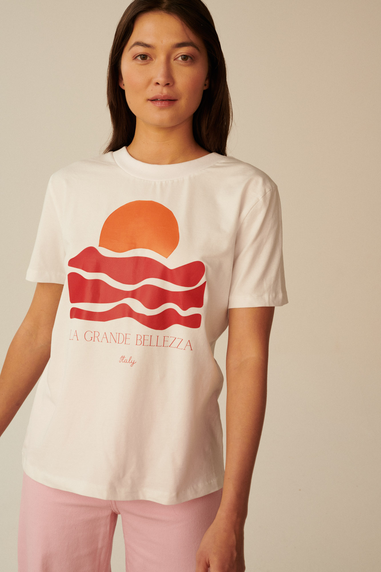 T-SHIRT LA GRANDE BELLEZZA ITALIA WHITE