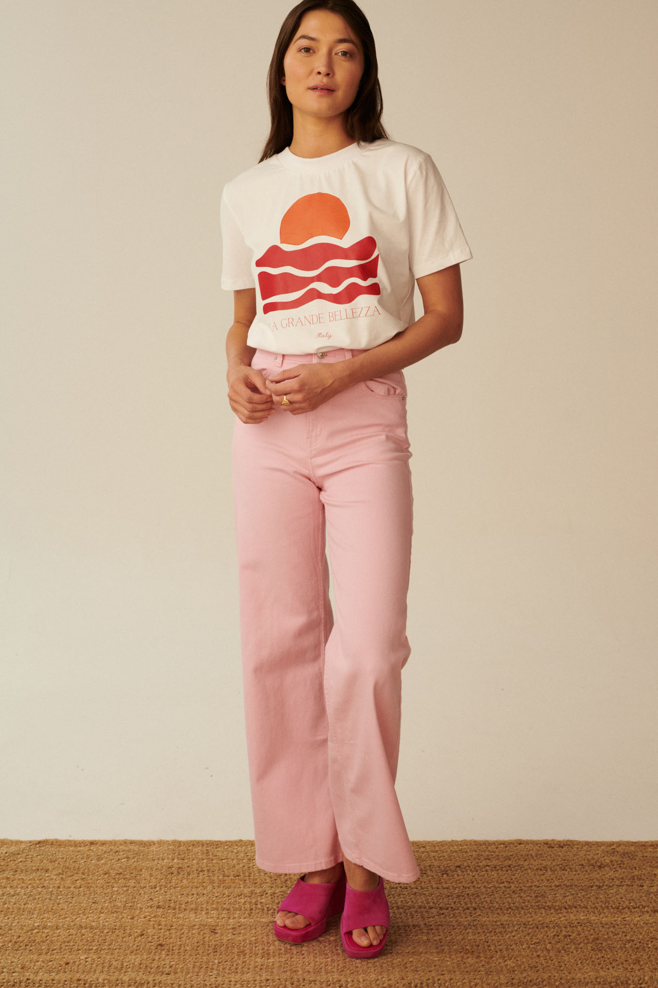 T-SHIRT LA GRANDE BELLEZZA ITALIA WHITE