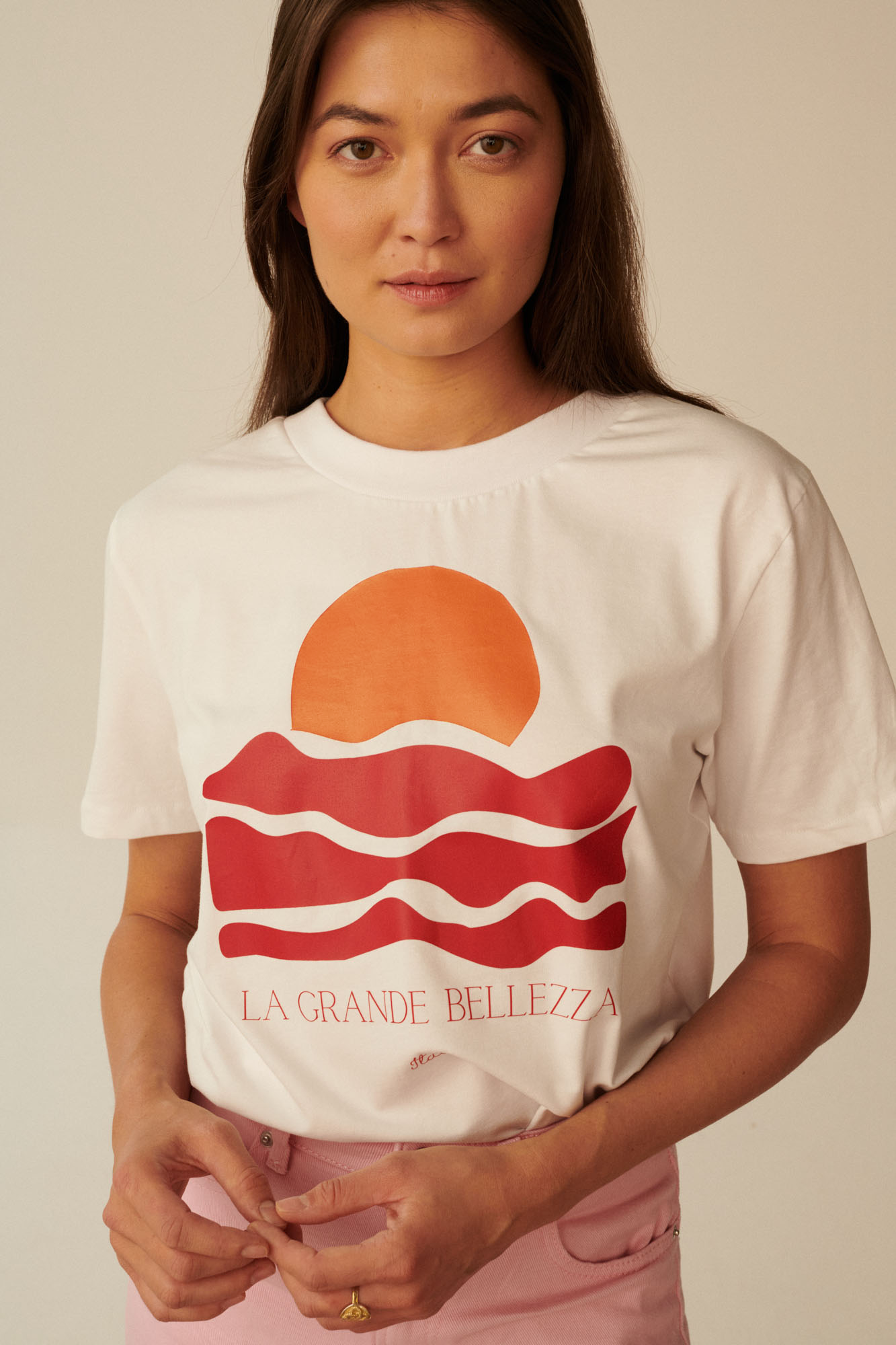 T-SHIRT LA GRANDE BELLEZZA ITALIA WHITE