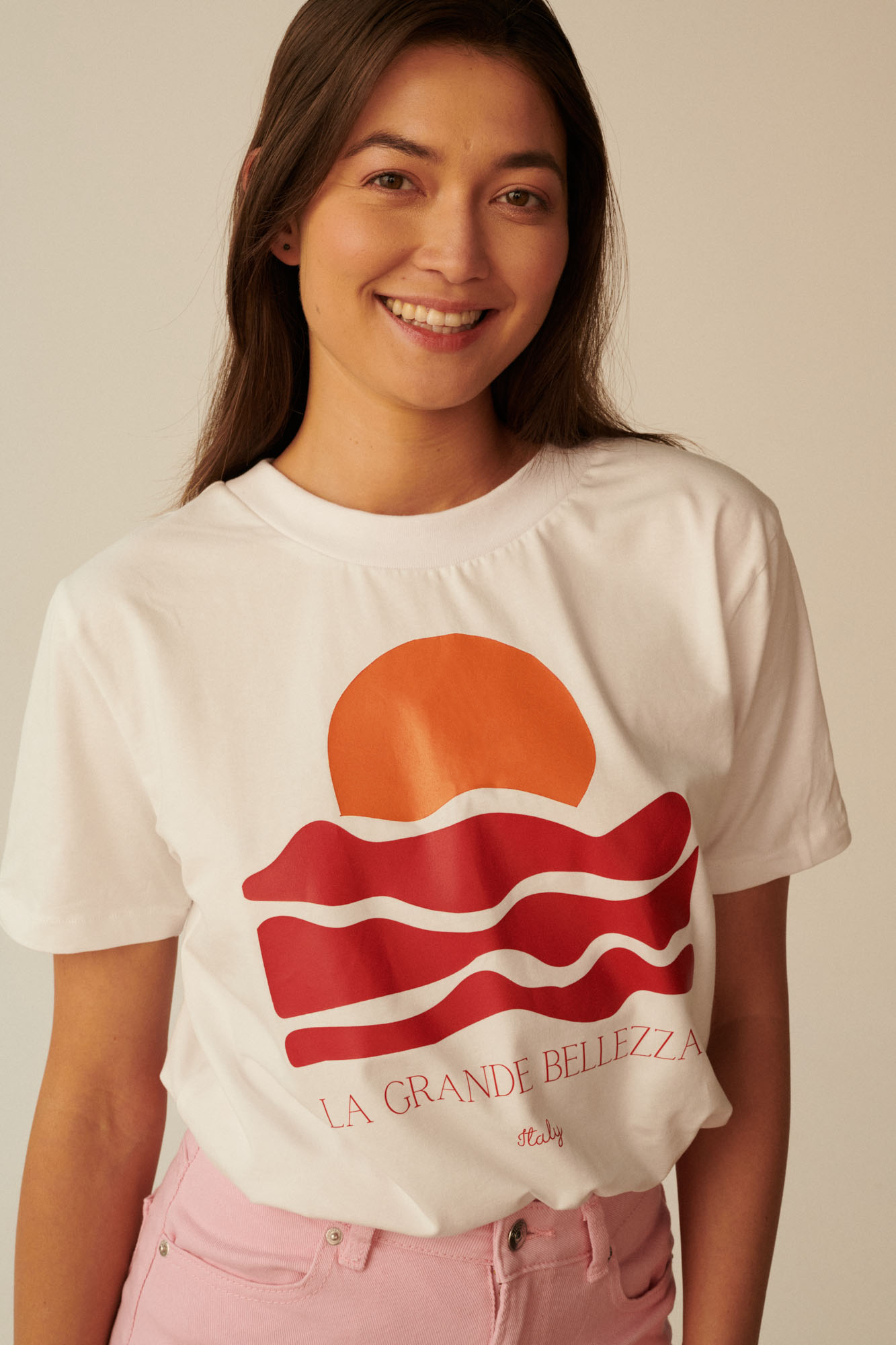 T-SHIRT LA GRANDE BELLEZZA ITALIA WHITE