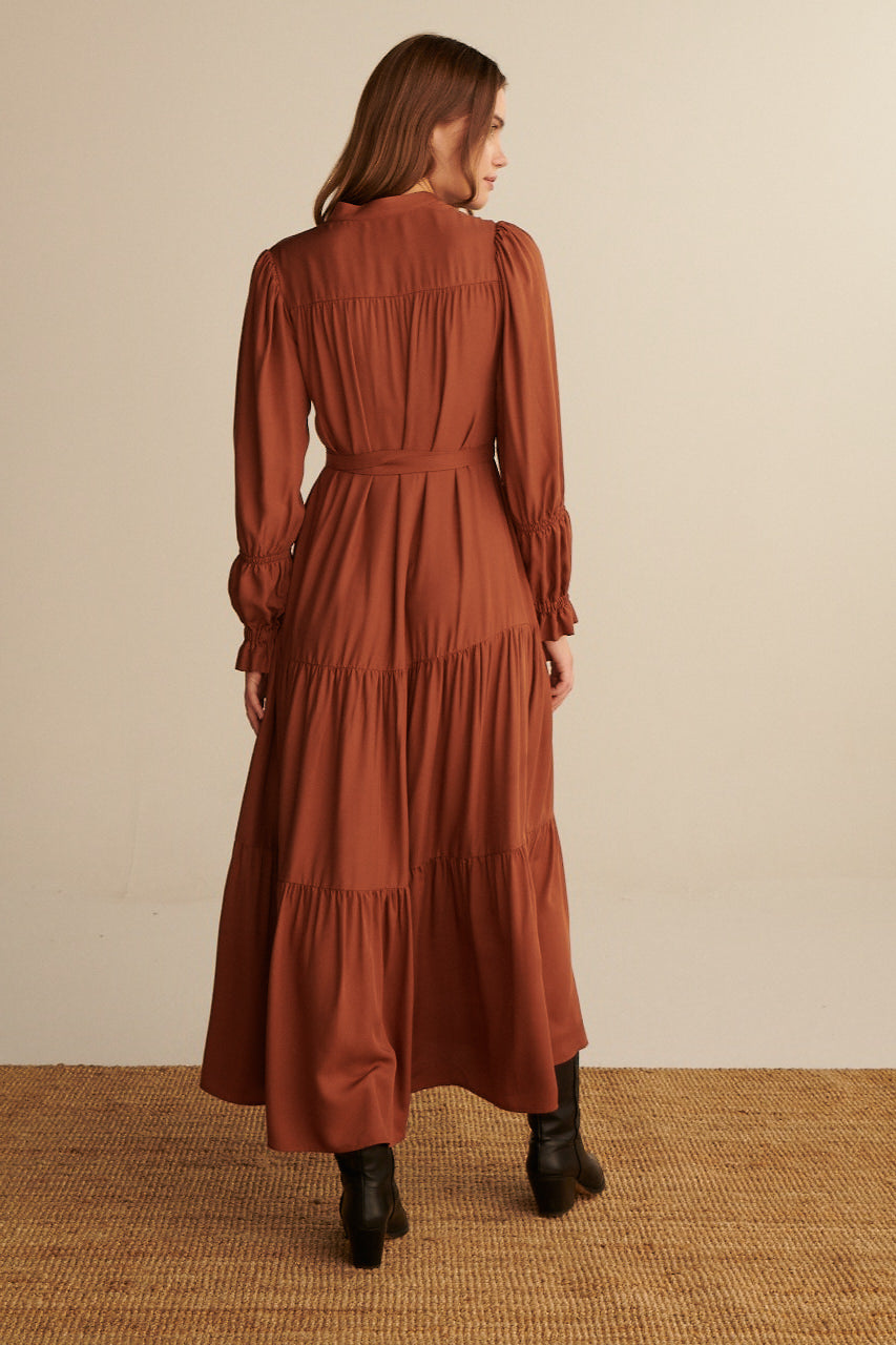 SUKIENKA SPANISH ICON BROWN