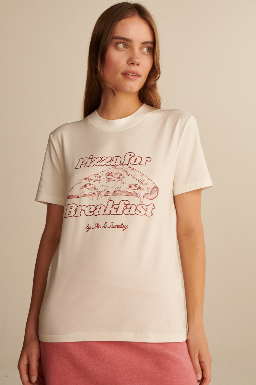 T-SHIRT PIZZA FOR BREAKFAST