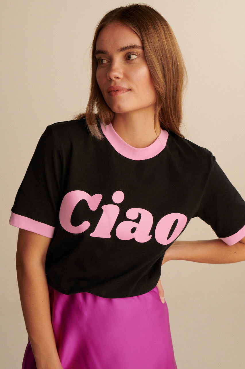 T-SHIRT CIAO DISCO LIGHT