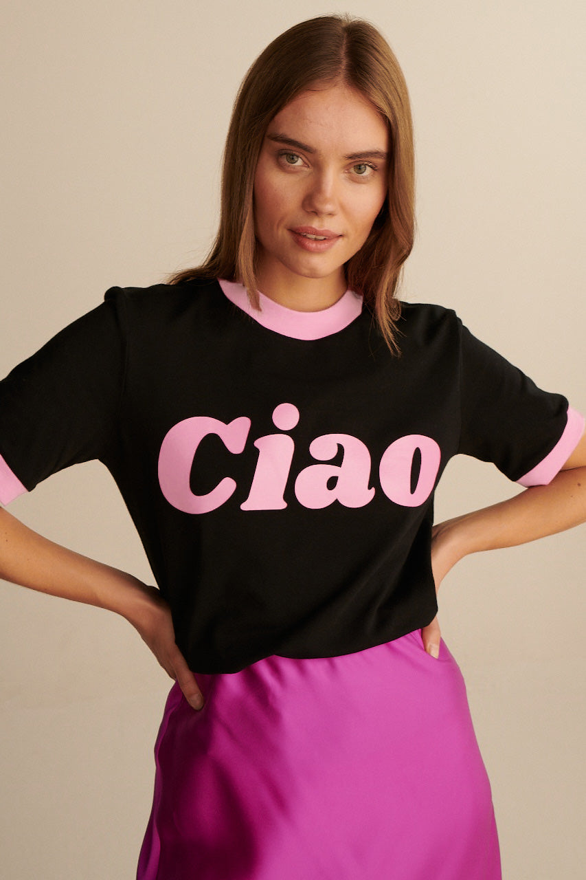 T-SHIRT CIAO DISCO LIGHT