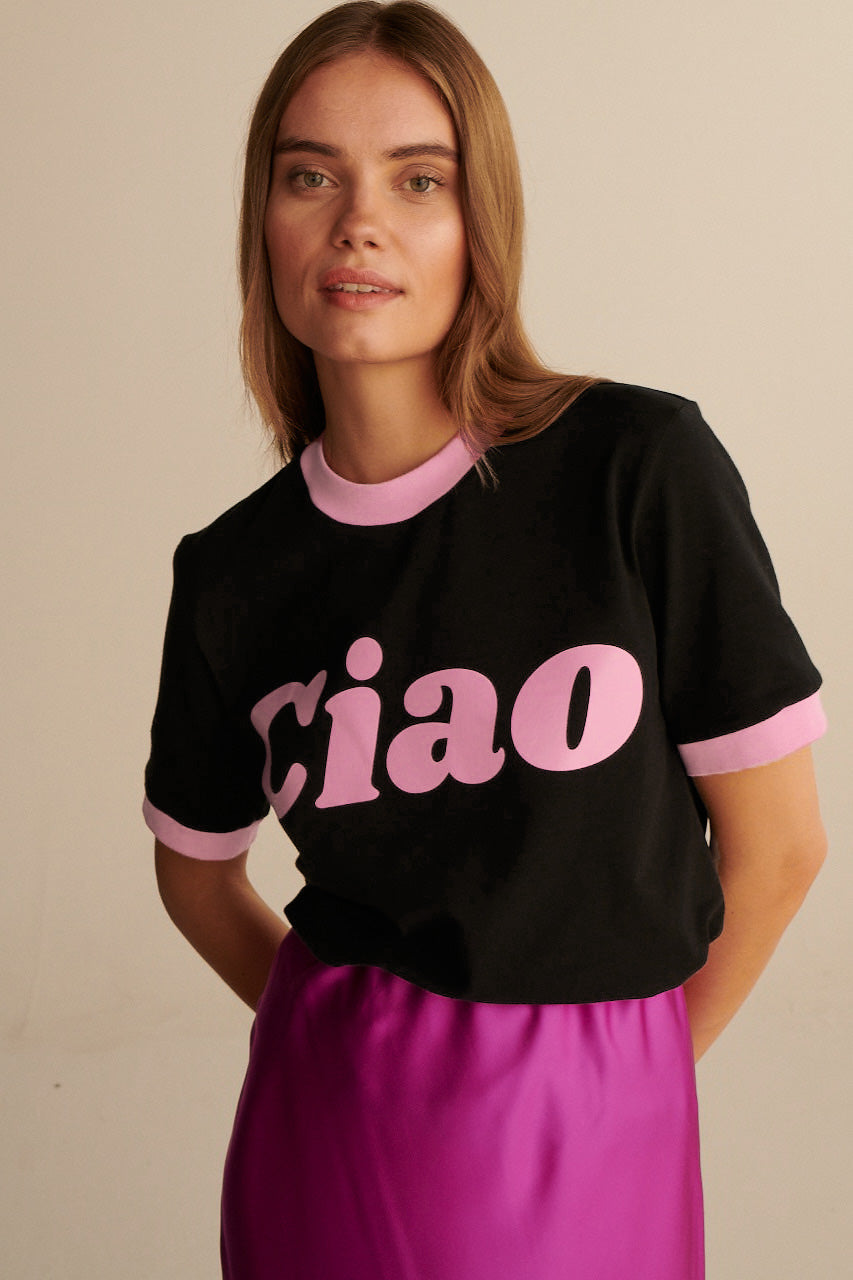 T-SHIRT CIAO DISCO LIGHT