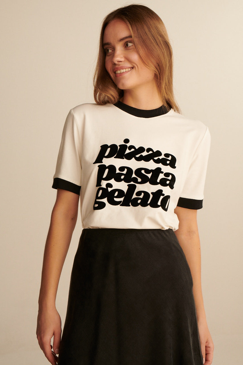 T-SHIRT PIZZA PASTA GELATO