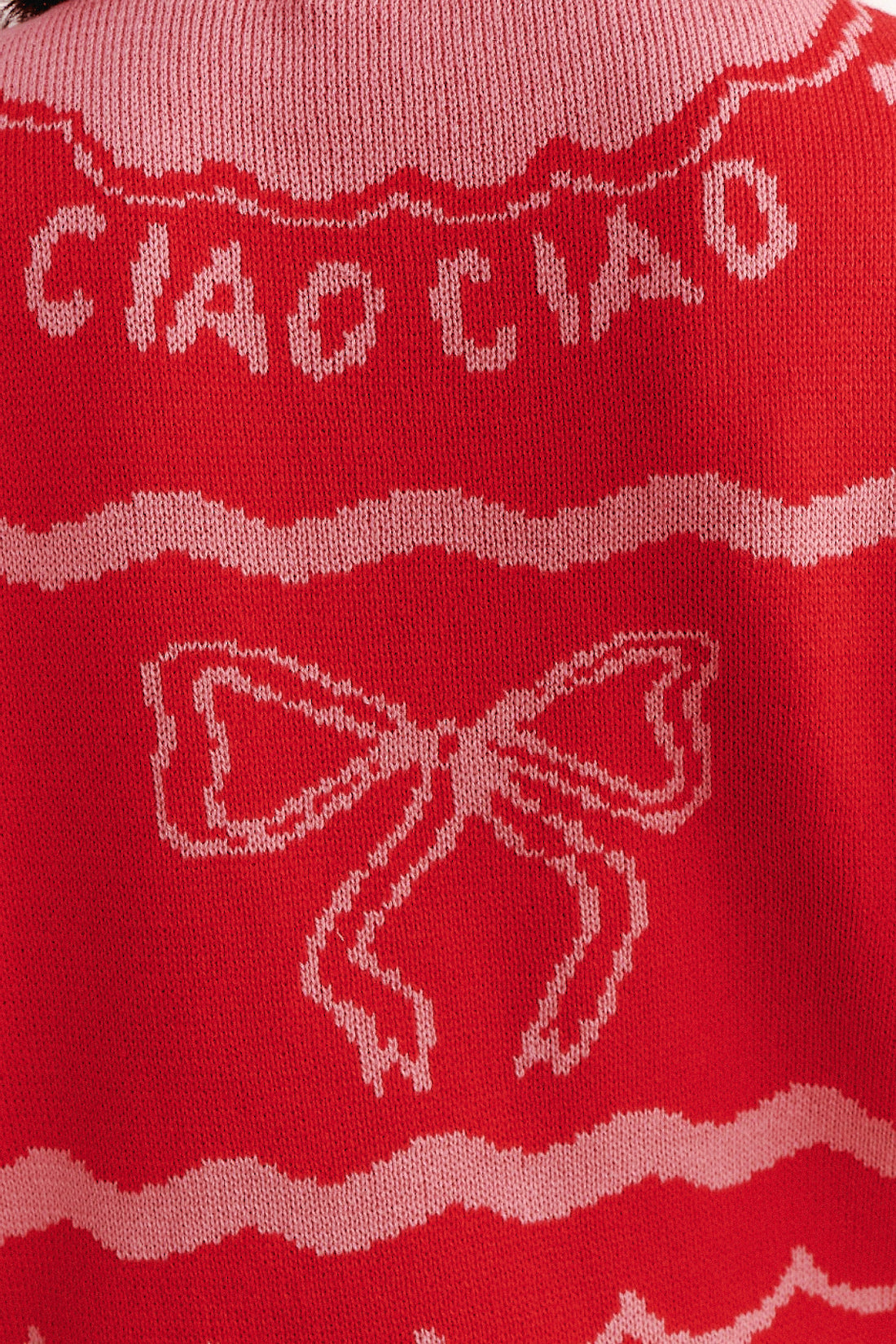 SWETER CIAO RED