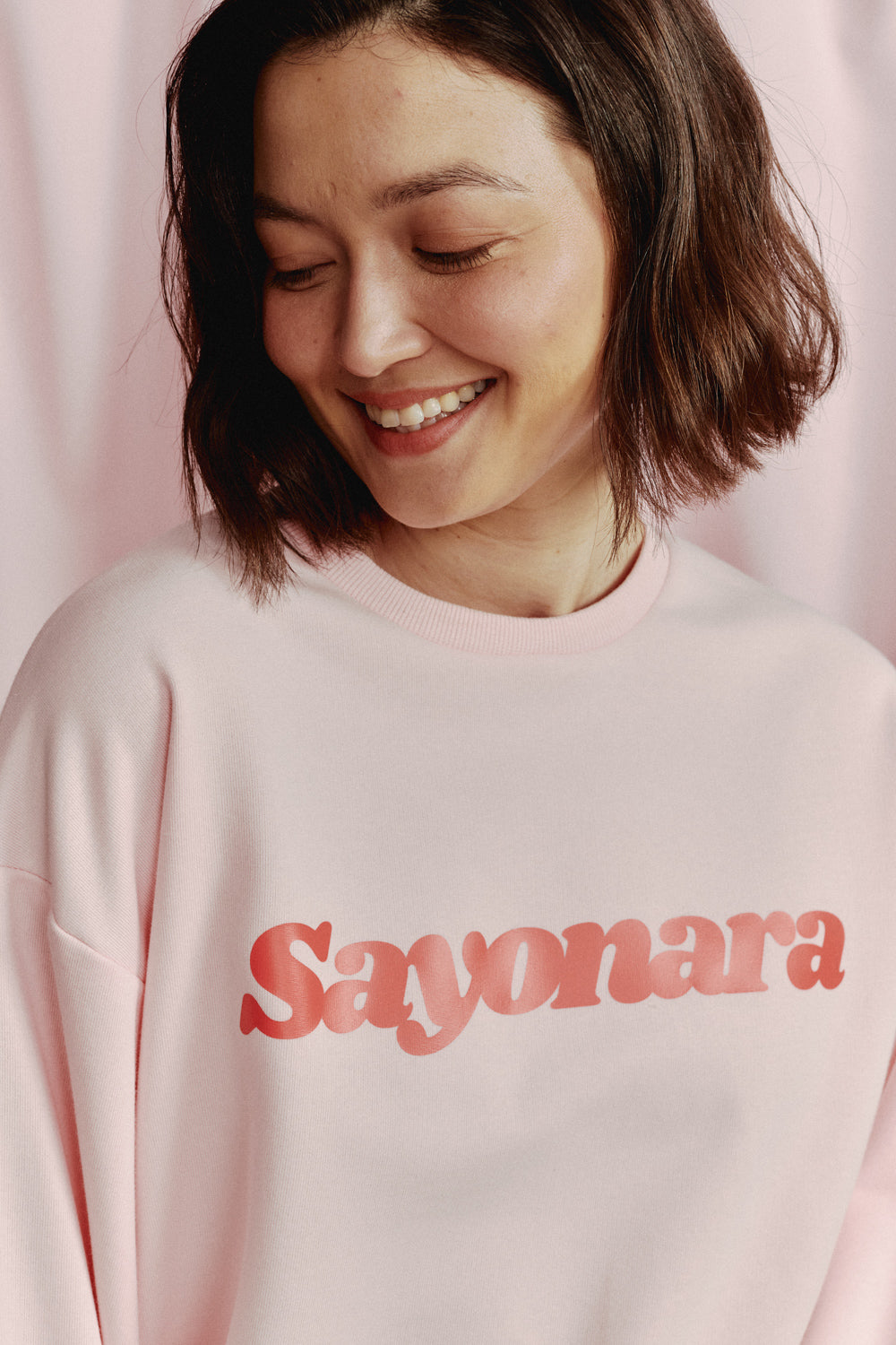 BLUZA SAYONARA RÓŻOWA