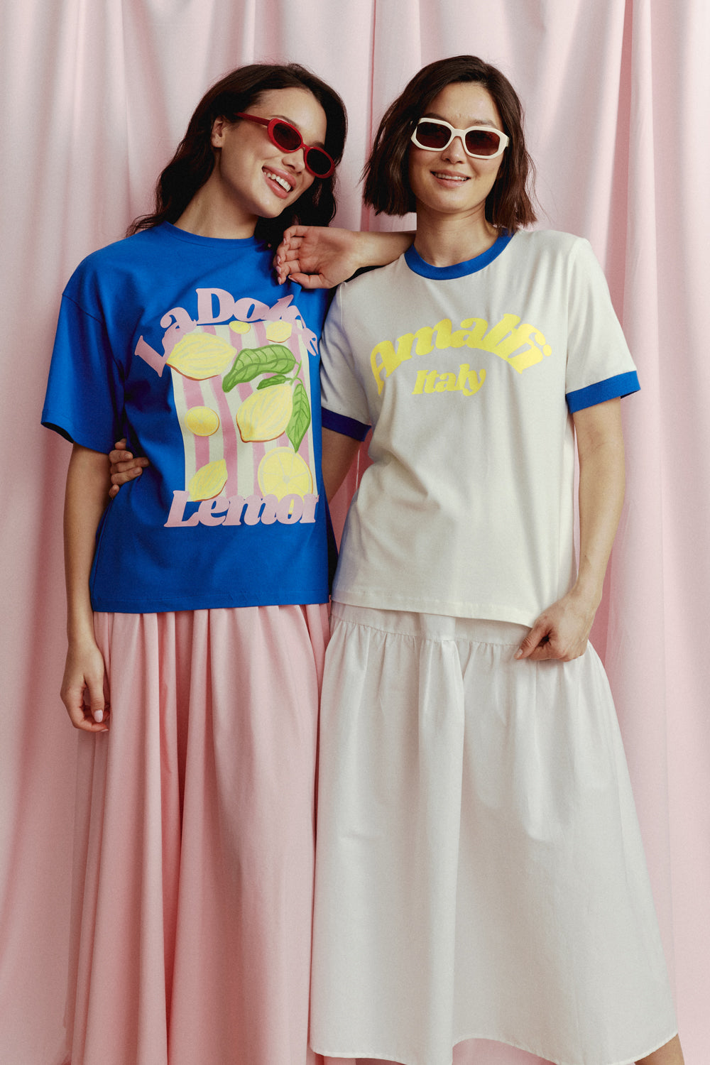 T-SHIRT AMALFI BIAŁY