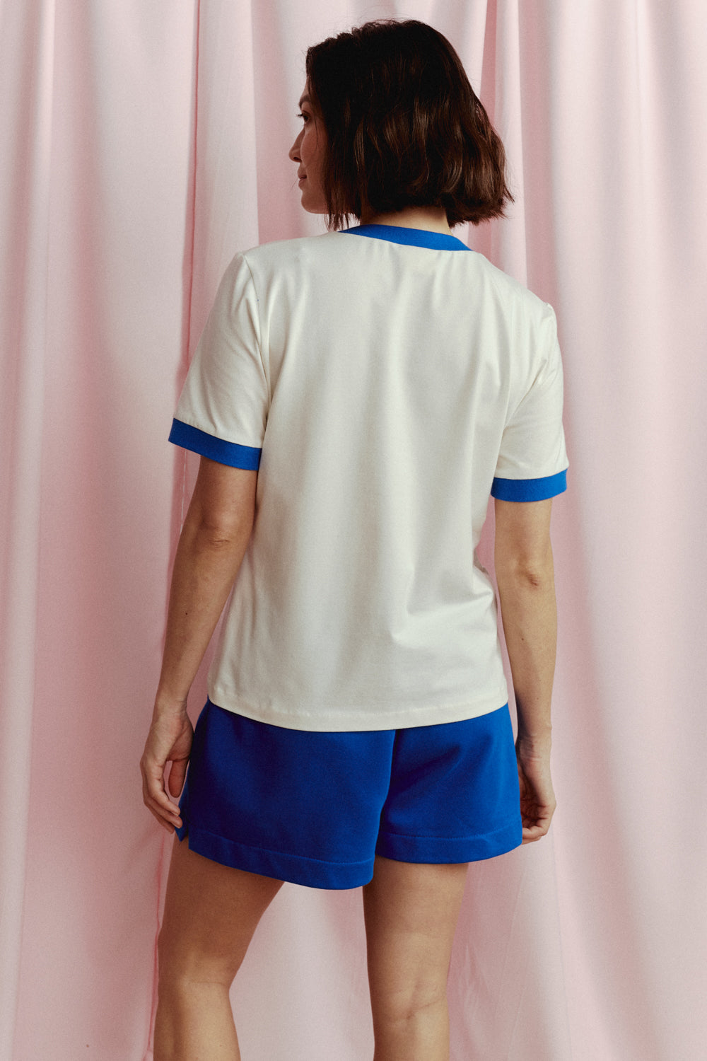 T-SHIRT AMALFI BIAŁY