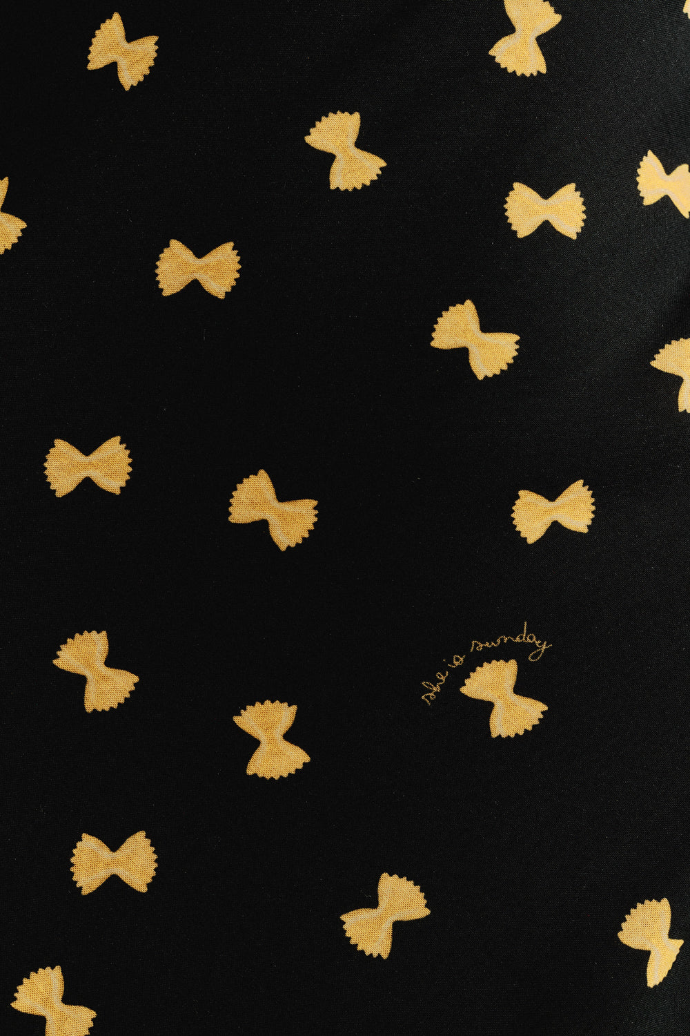 DRESS FARFALLE BLACK