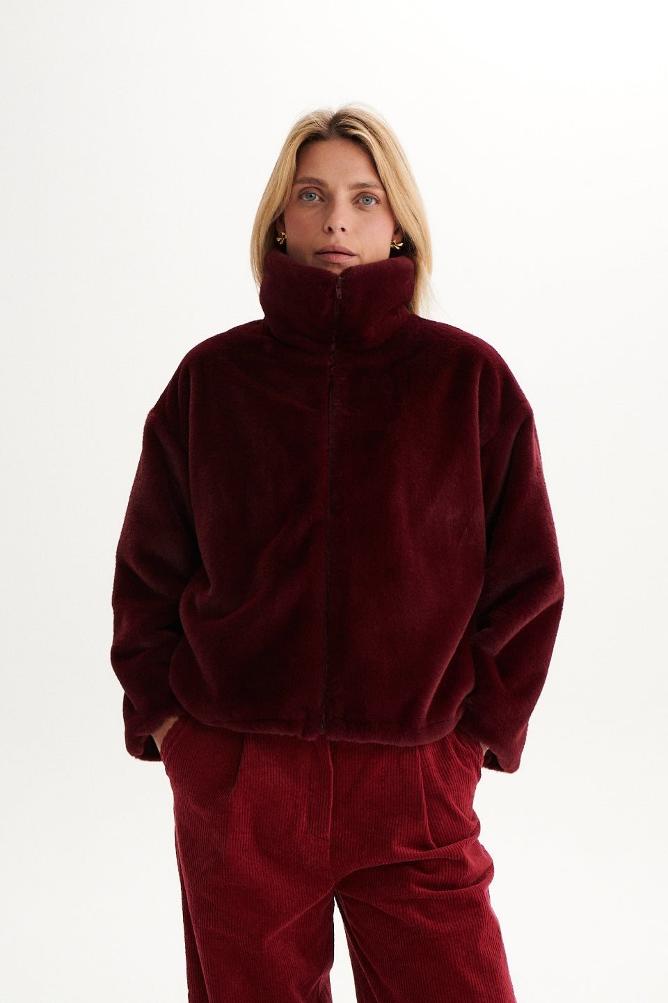 KURTKA FLUFFY BORDOWA