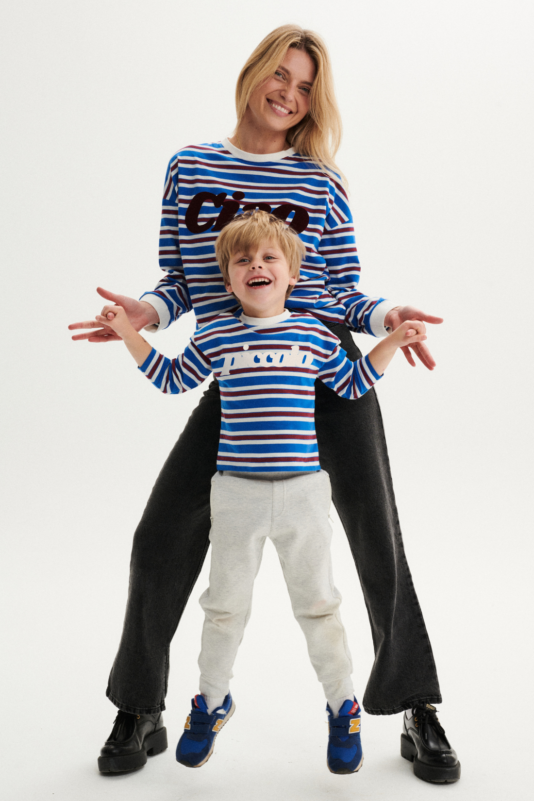 Piccolo Longsleeve with Stripes W