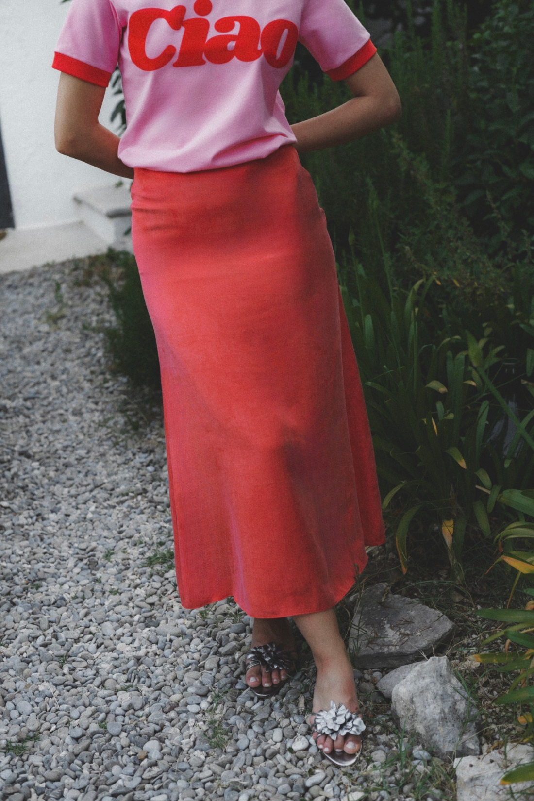 SPÓDNICA TOSKANIA CZERWONA