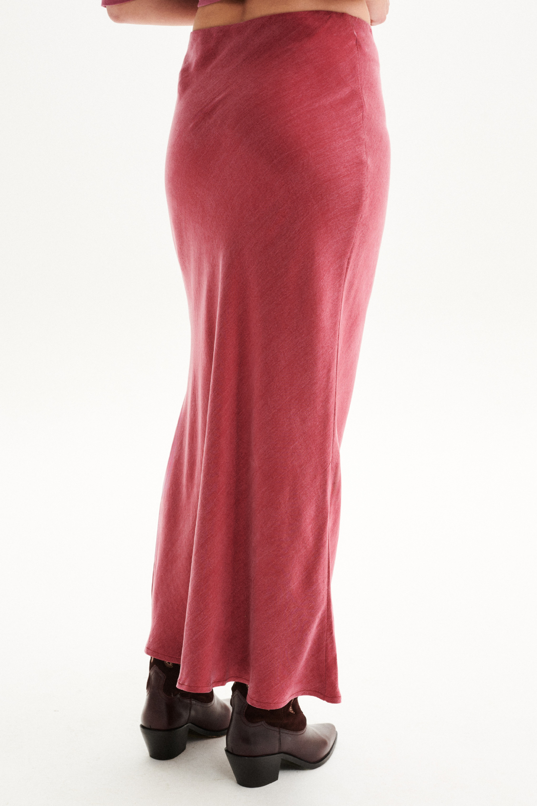 SPÓDNICA BOLONIA MALINOWA