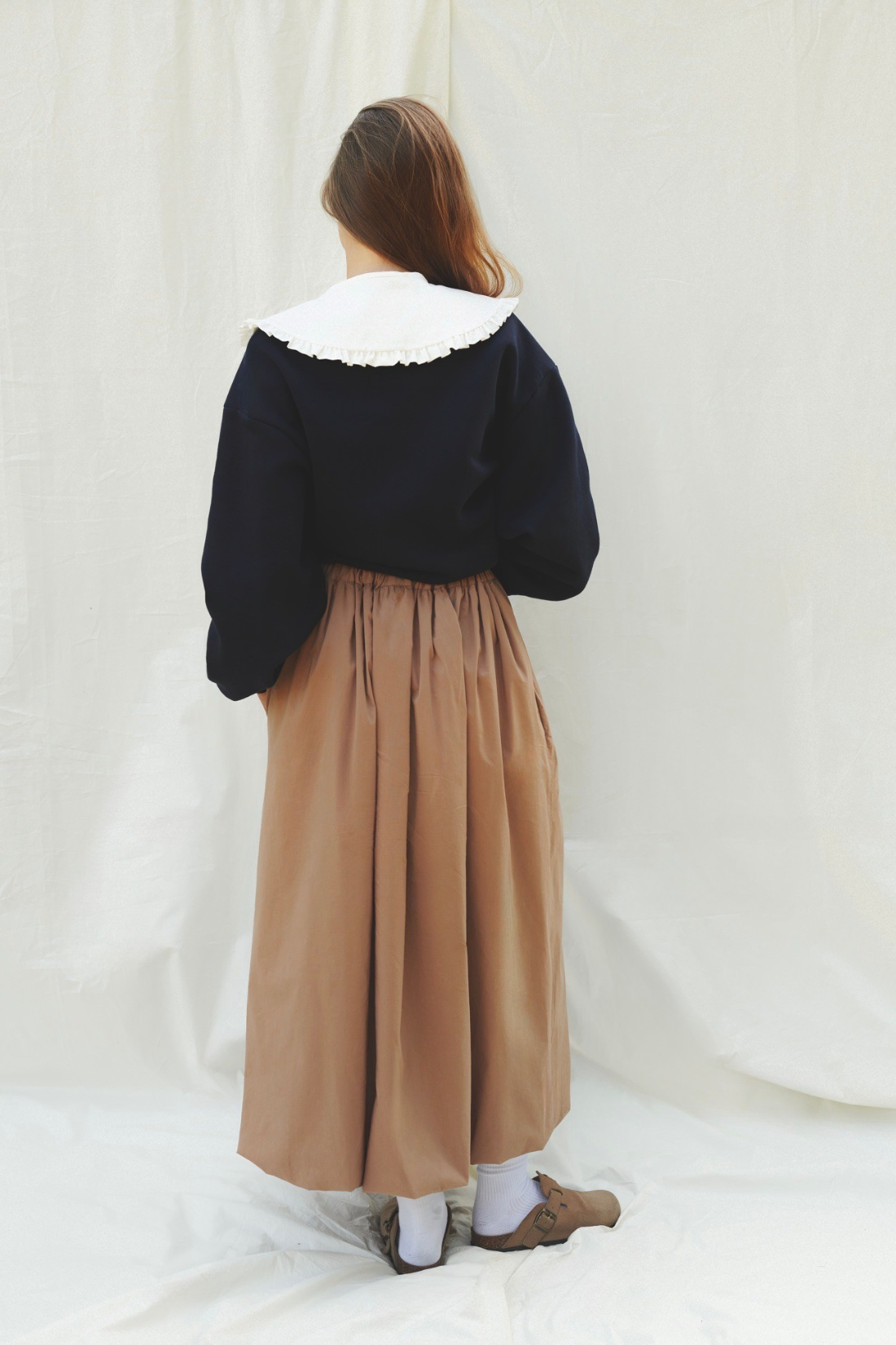 BLUZA COLLETTO GRANATOWA