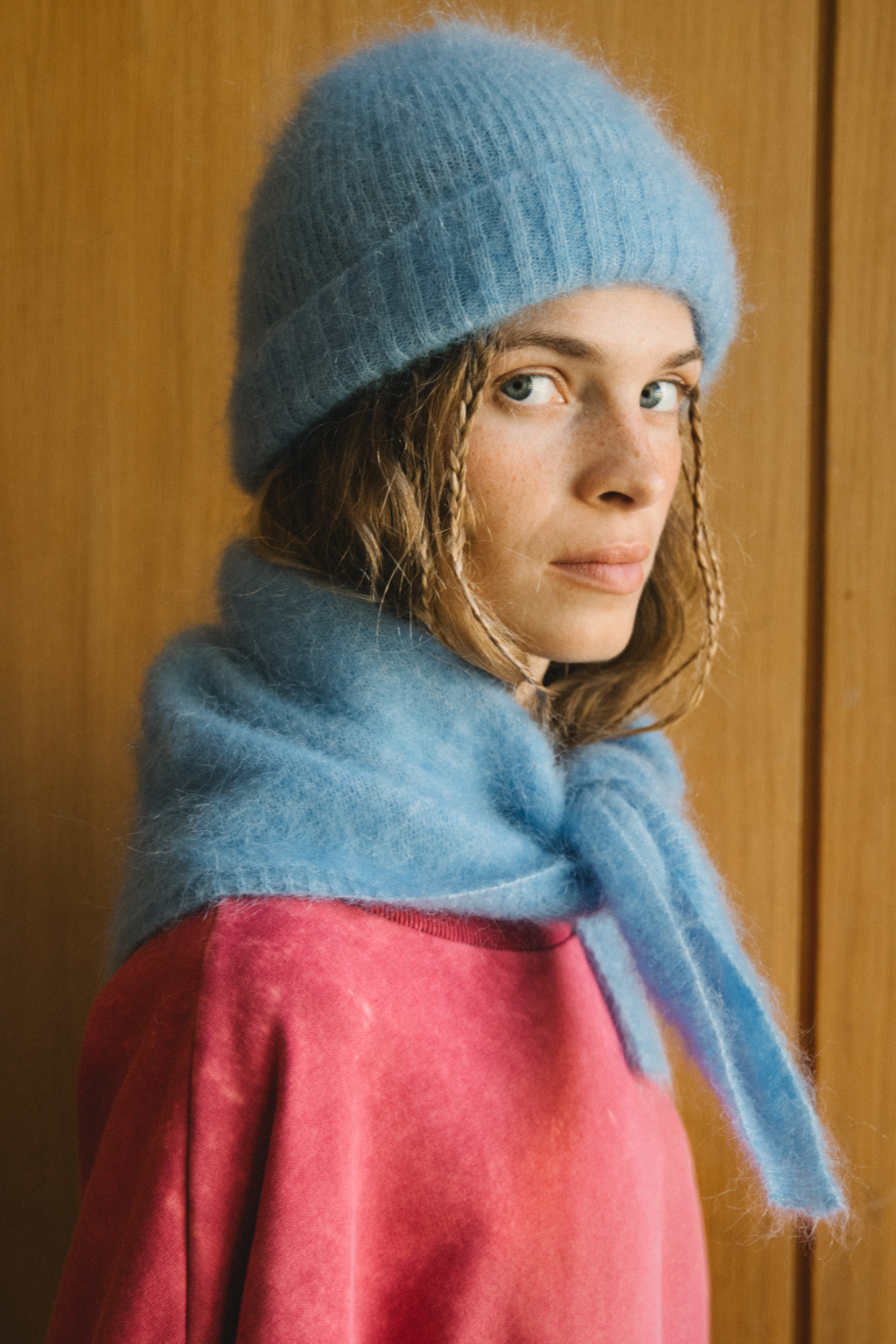 RED NODO SCARF