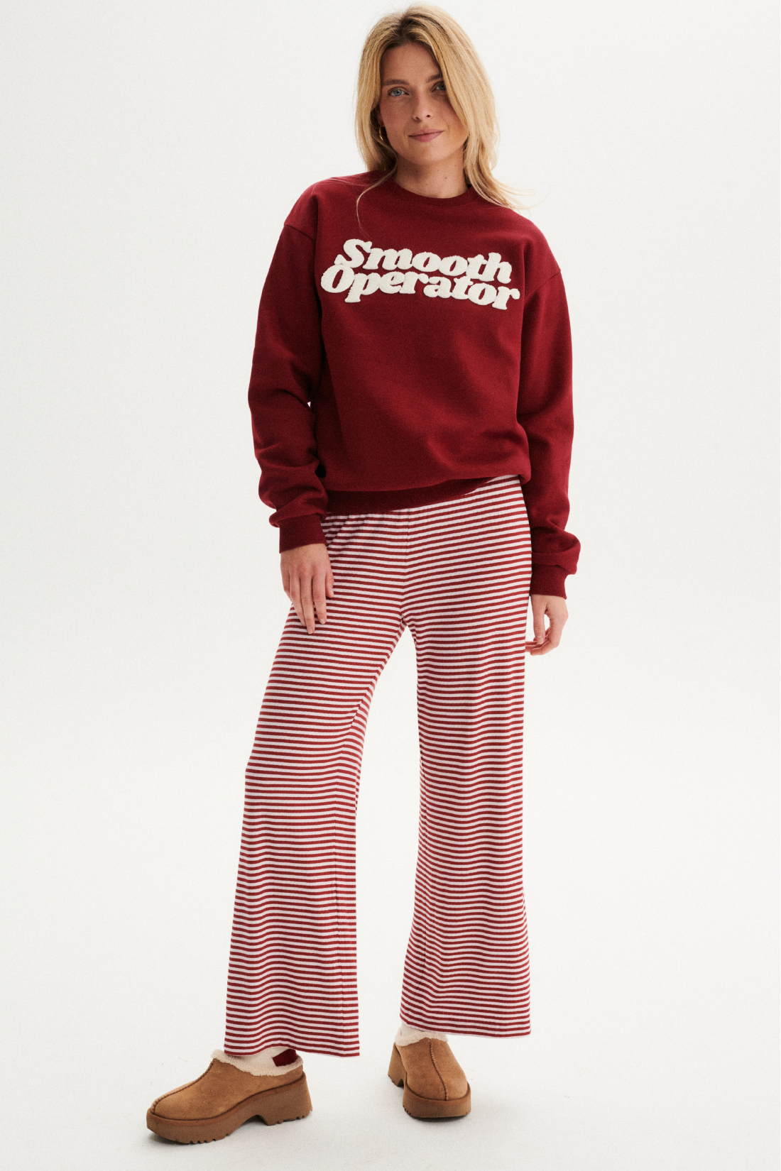 SPODNIE COSI COSI STRIPPED BORDOWY