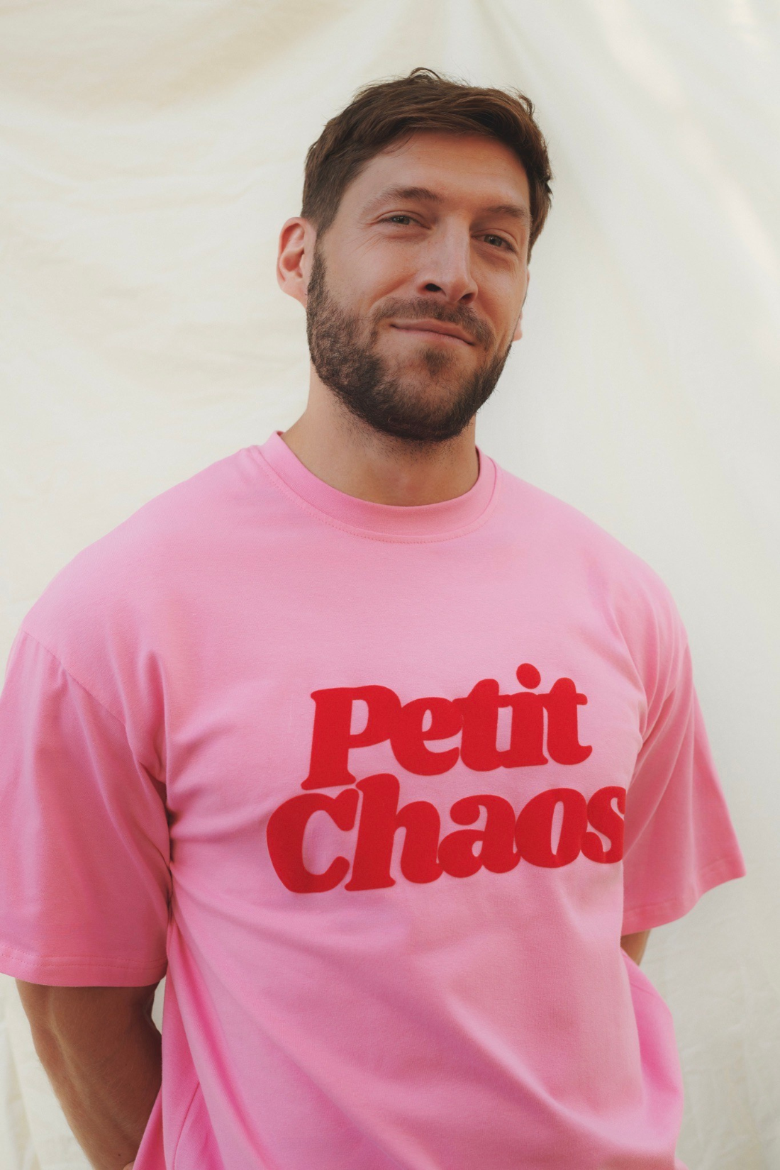 T-SHIRT PETIT CHAOS RÓŻOWY - MEN