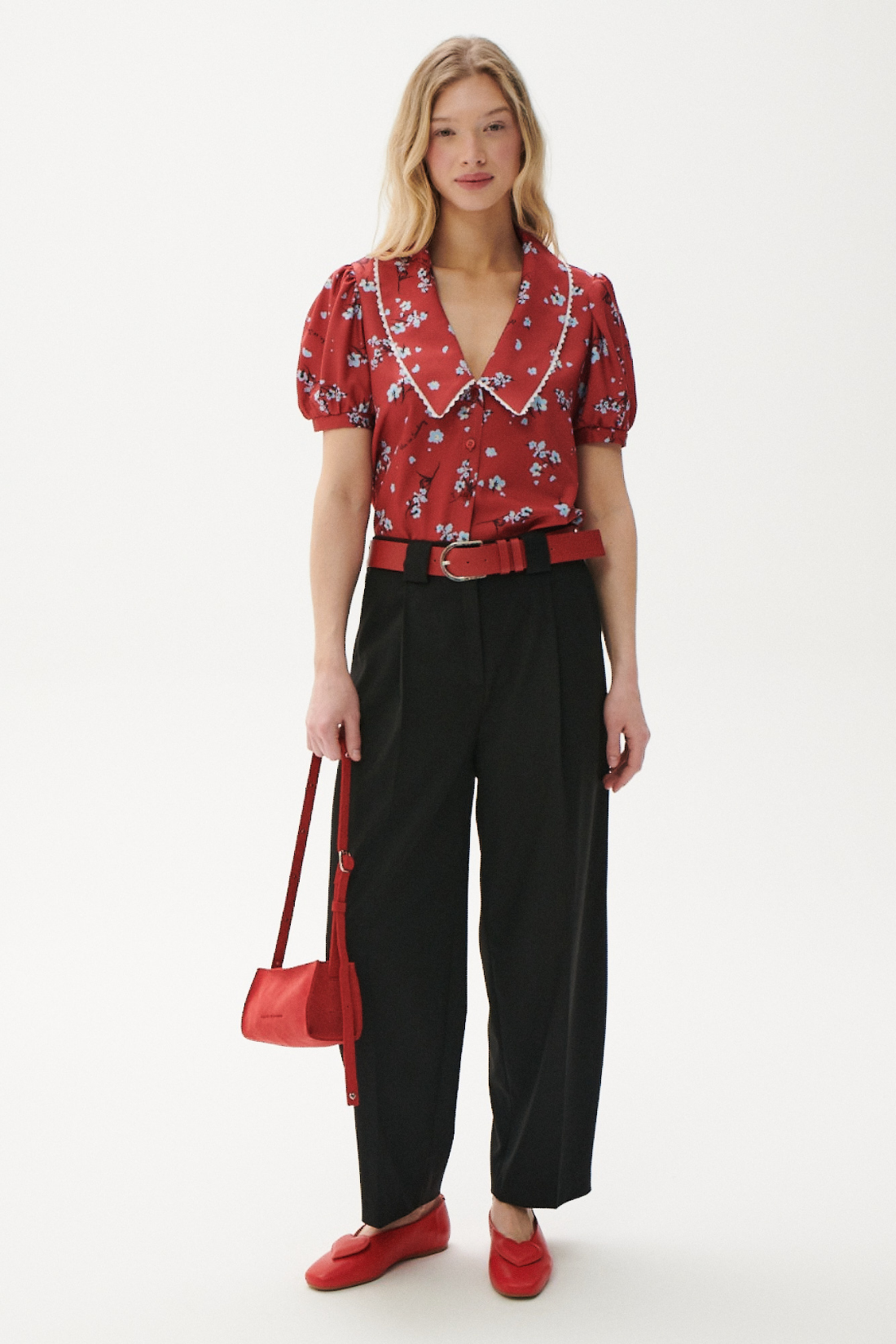 SELVAGGIA BLACK PANTS