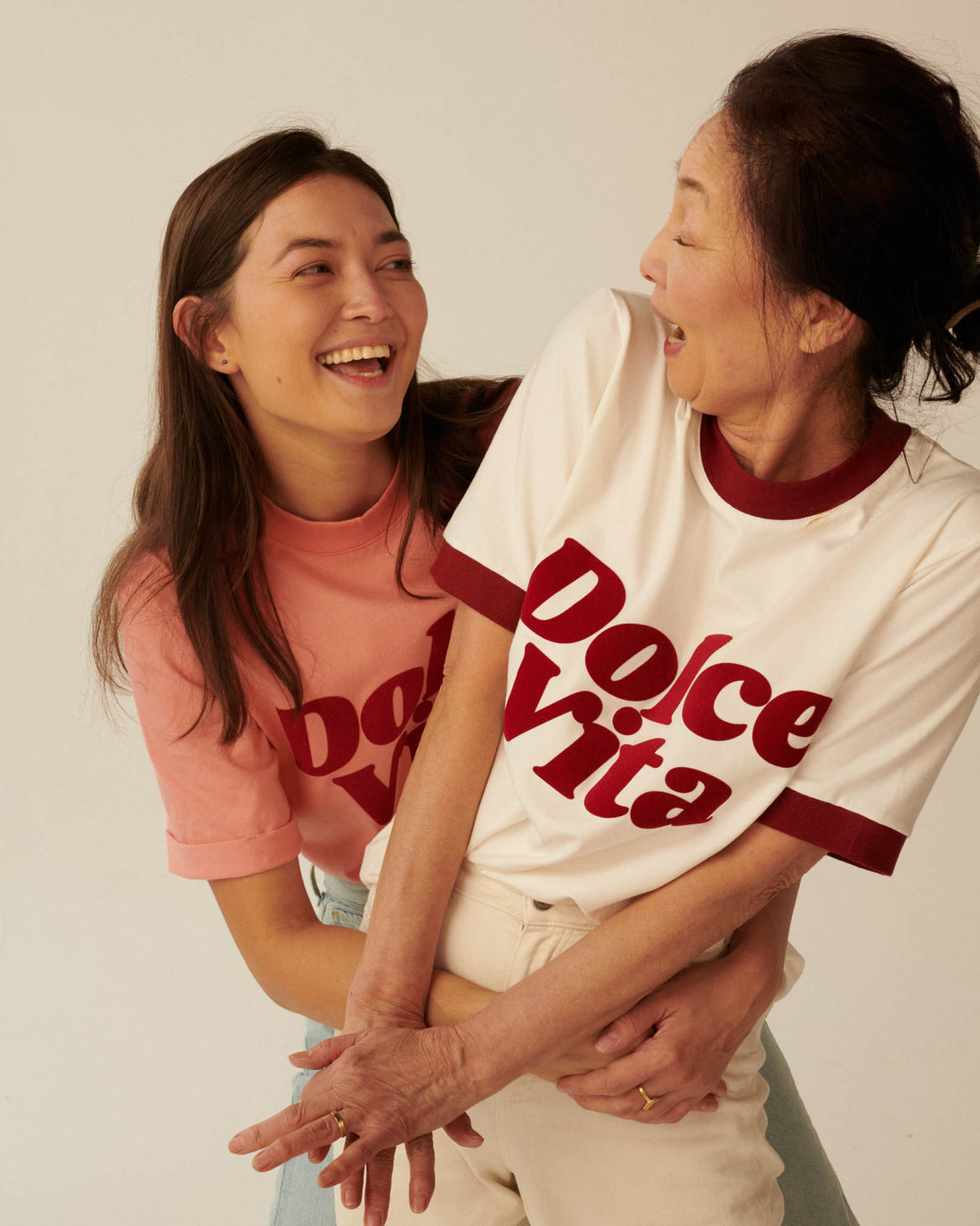 T-SHIRT DOLCE VITA BIAŁY