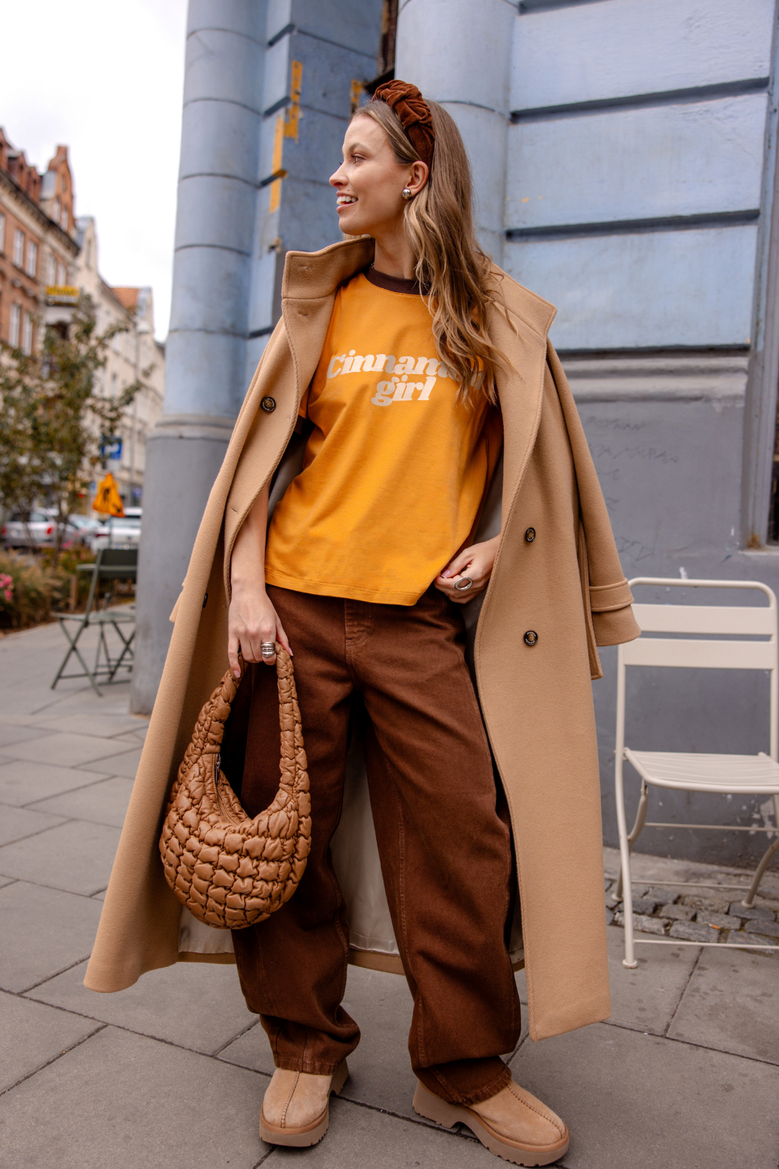 T-SHIRT CINNAMON GIRL MIODOWY