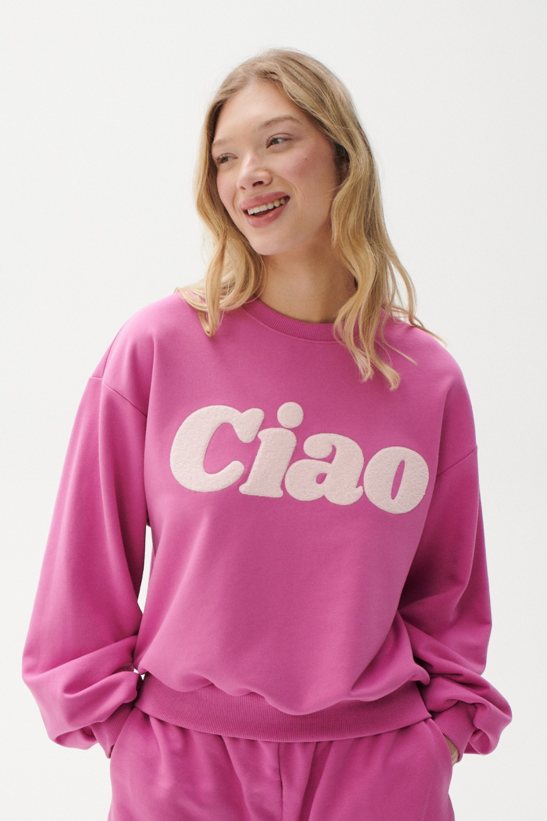 BLUZA CIAO SIS RÓZOWA