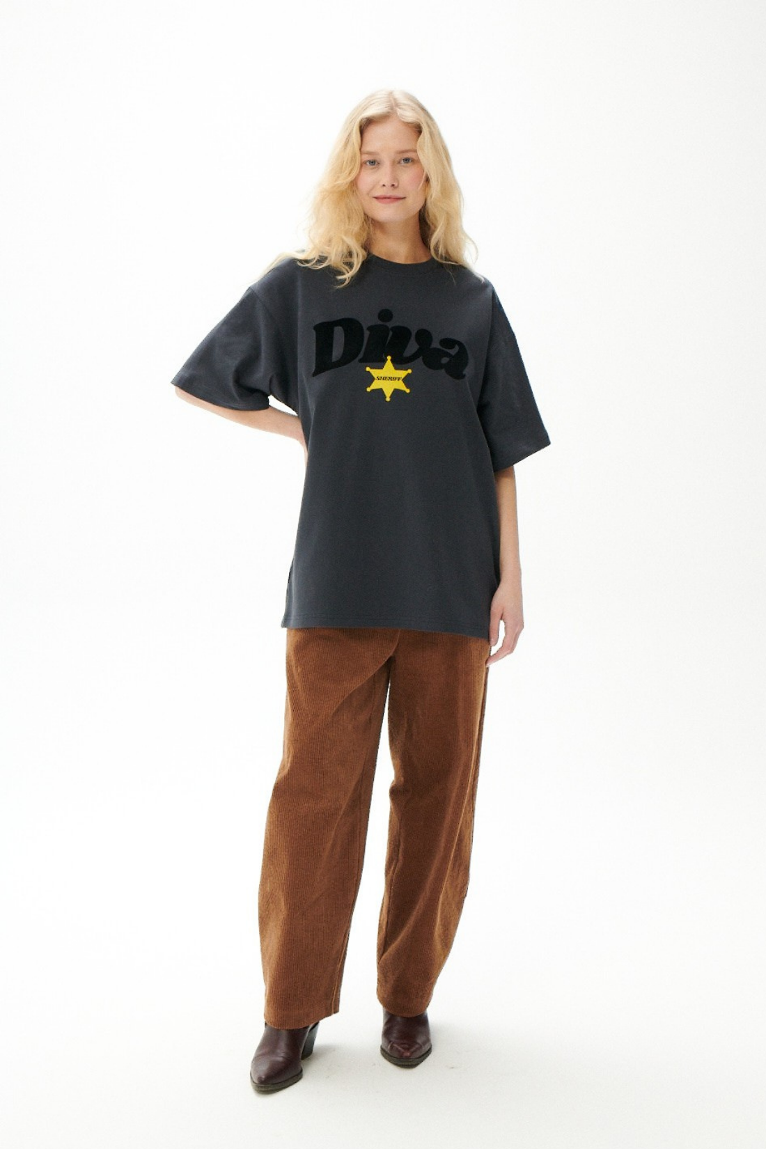 Diva Gray T-Shirt