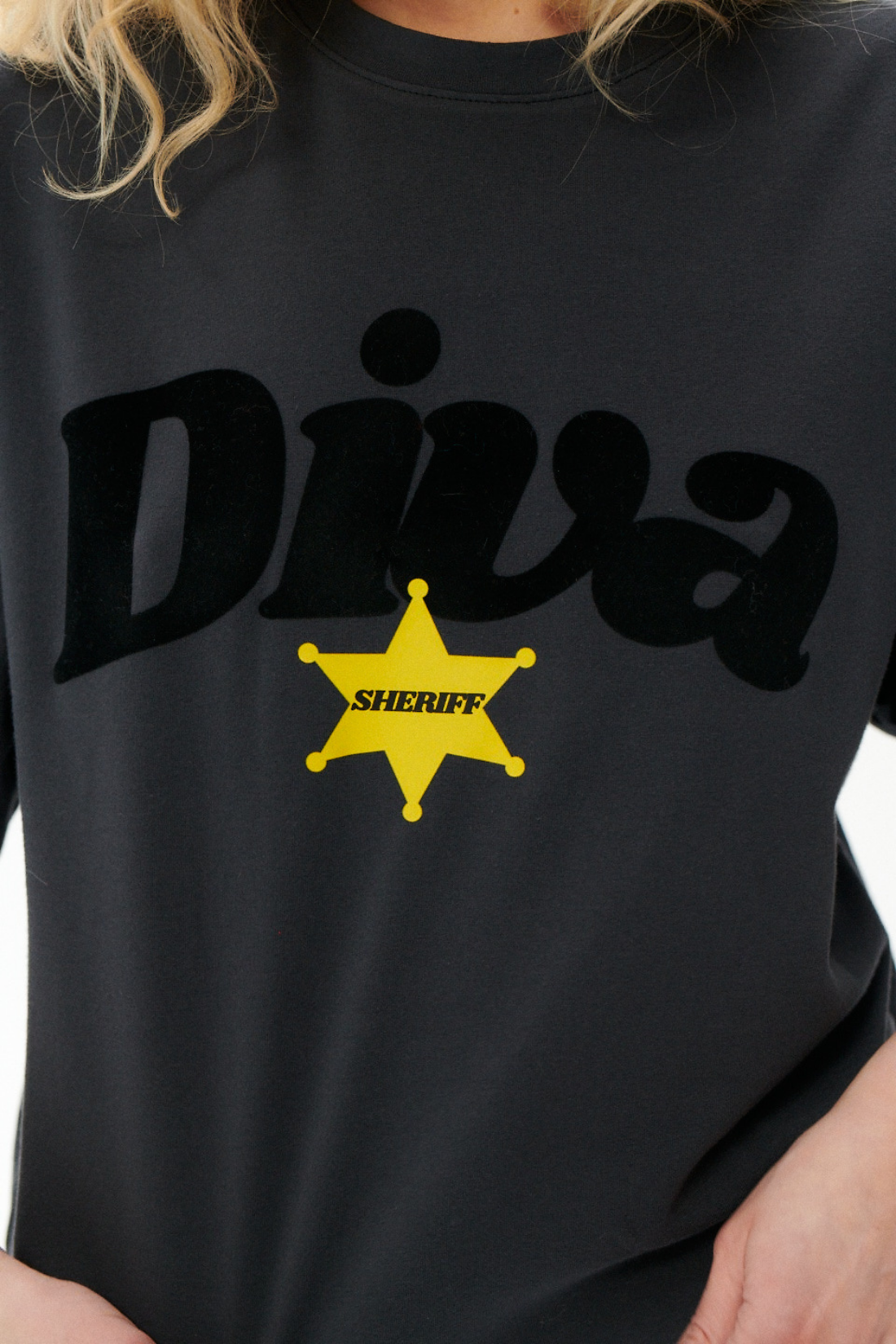 Diva Gray T-Shirt