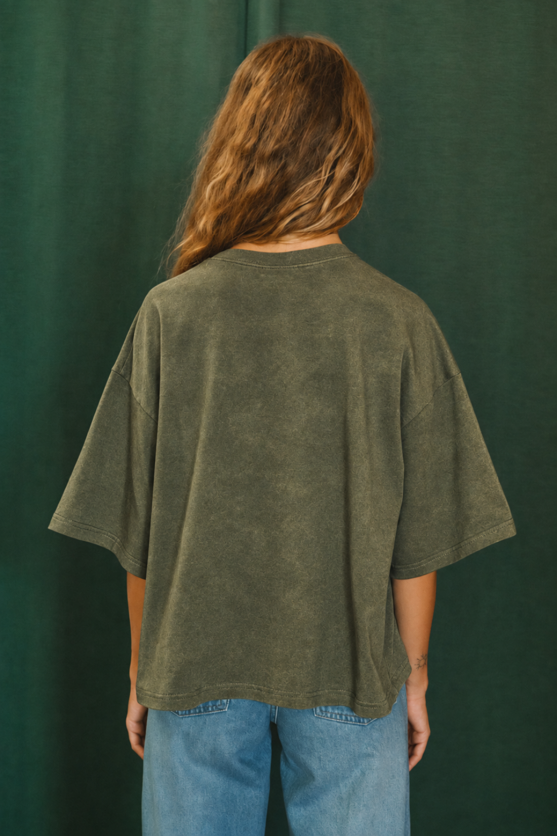 T-SHIRT LUCKY DRAGON VINTAGE KHAKI