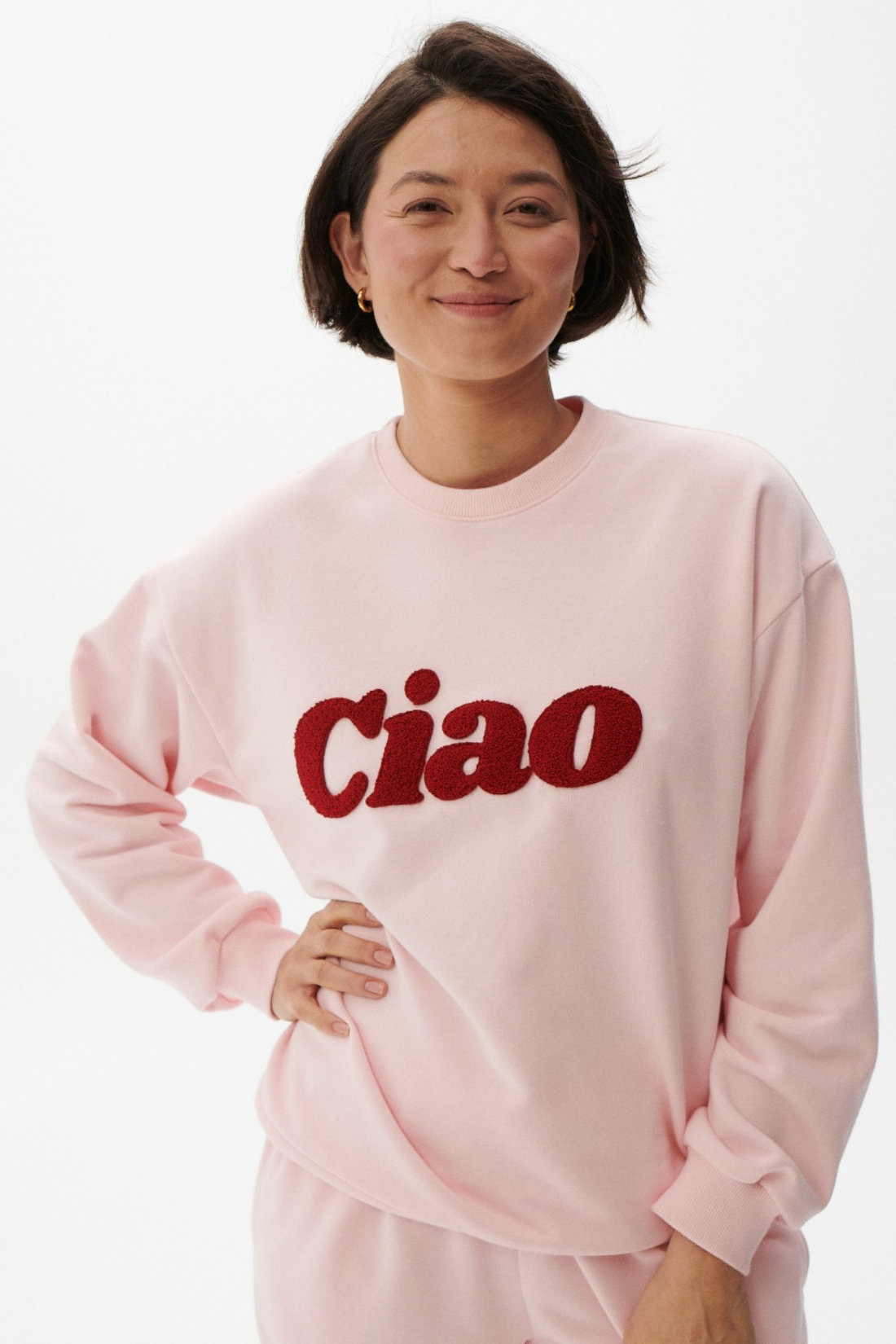 BLUZA CIAO SPRING VIBES RÓŻOWA