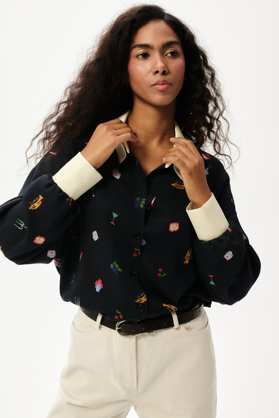 KOSZULA PARTY CZARNA