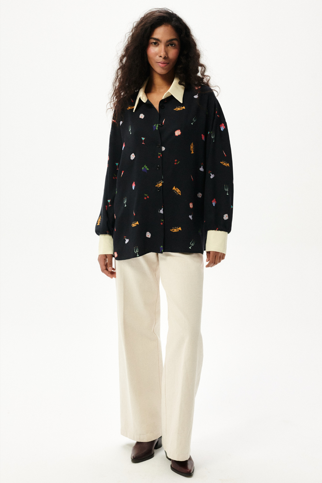 KOSZULA PARTY CZARNA