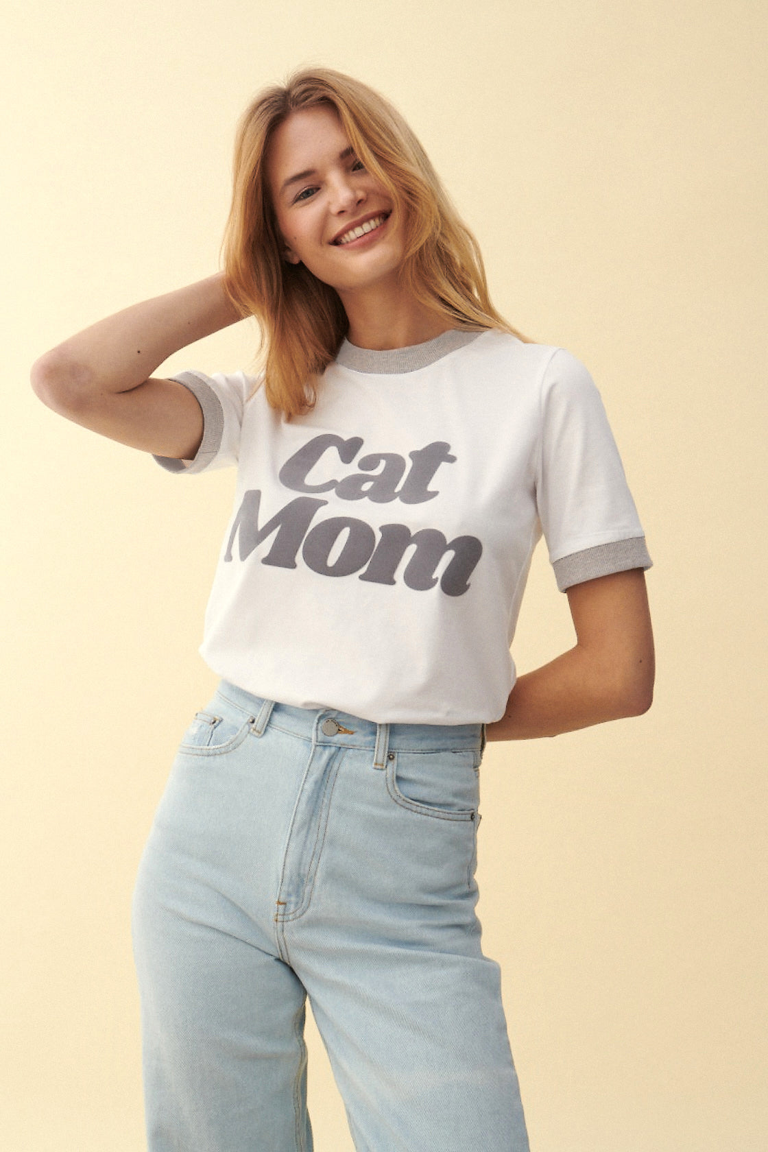 T-SHIRT CAT MOM