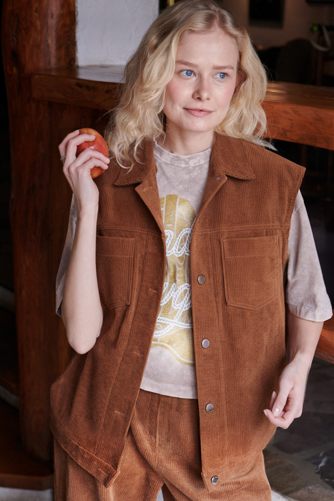 SIERRA CARAMEL VEST